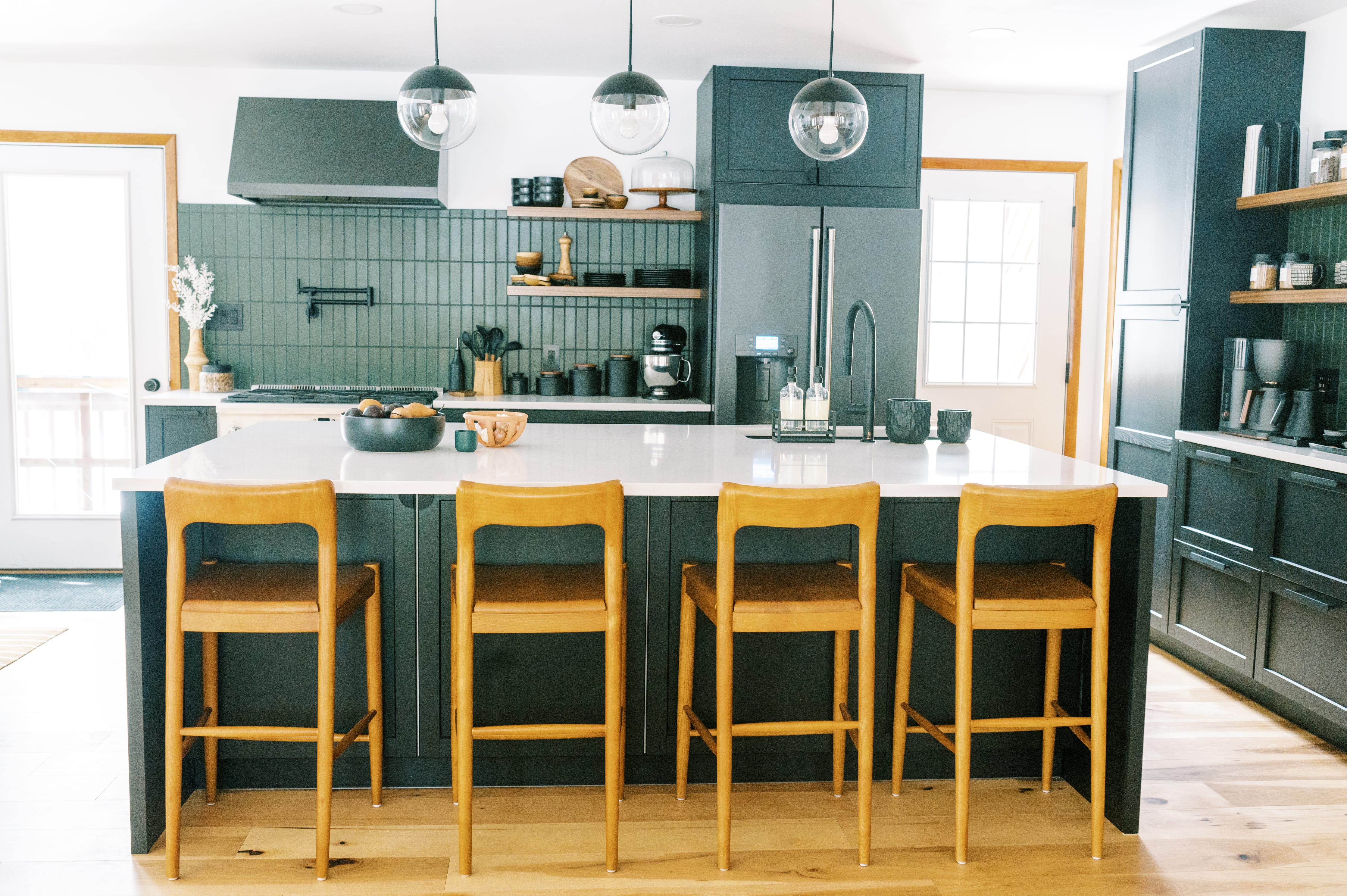 2x8 Original Ceramic Tile in Hunter Green Matte