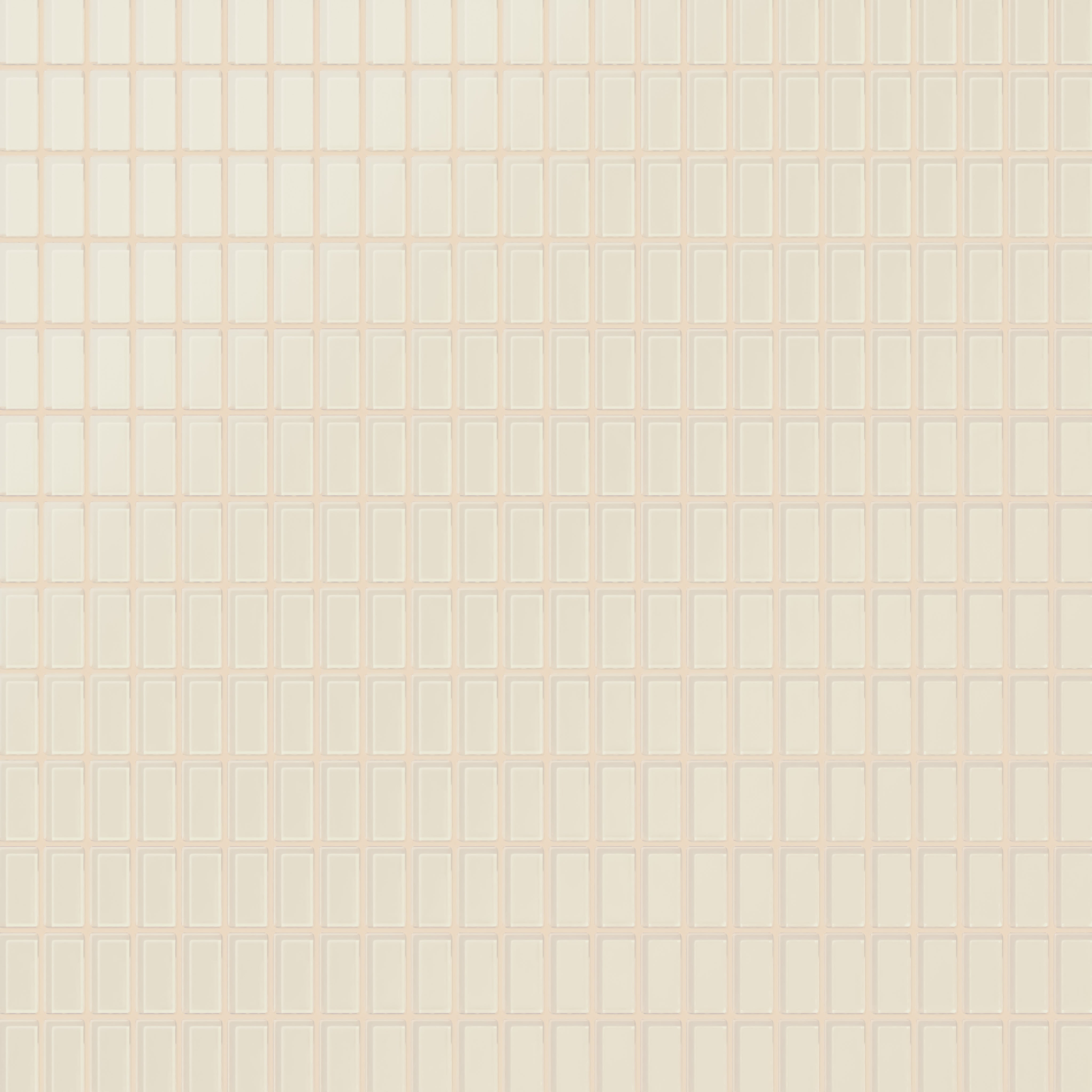 1x2 Straight Set Sheeted Glass Mosaic Tile in Sparrow Matte