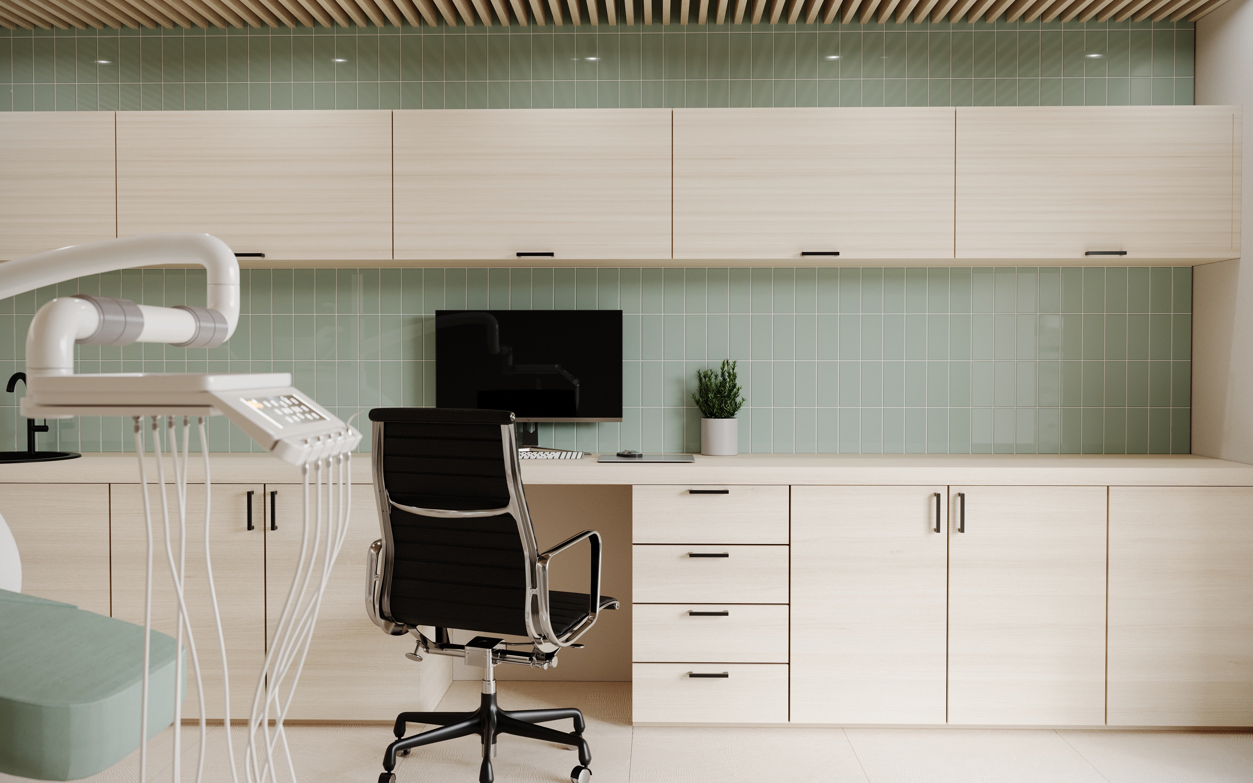 3x12 Glass Tile in Kingfisher Gloss