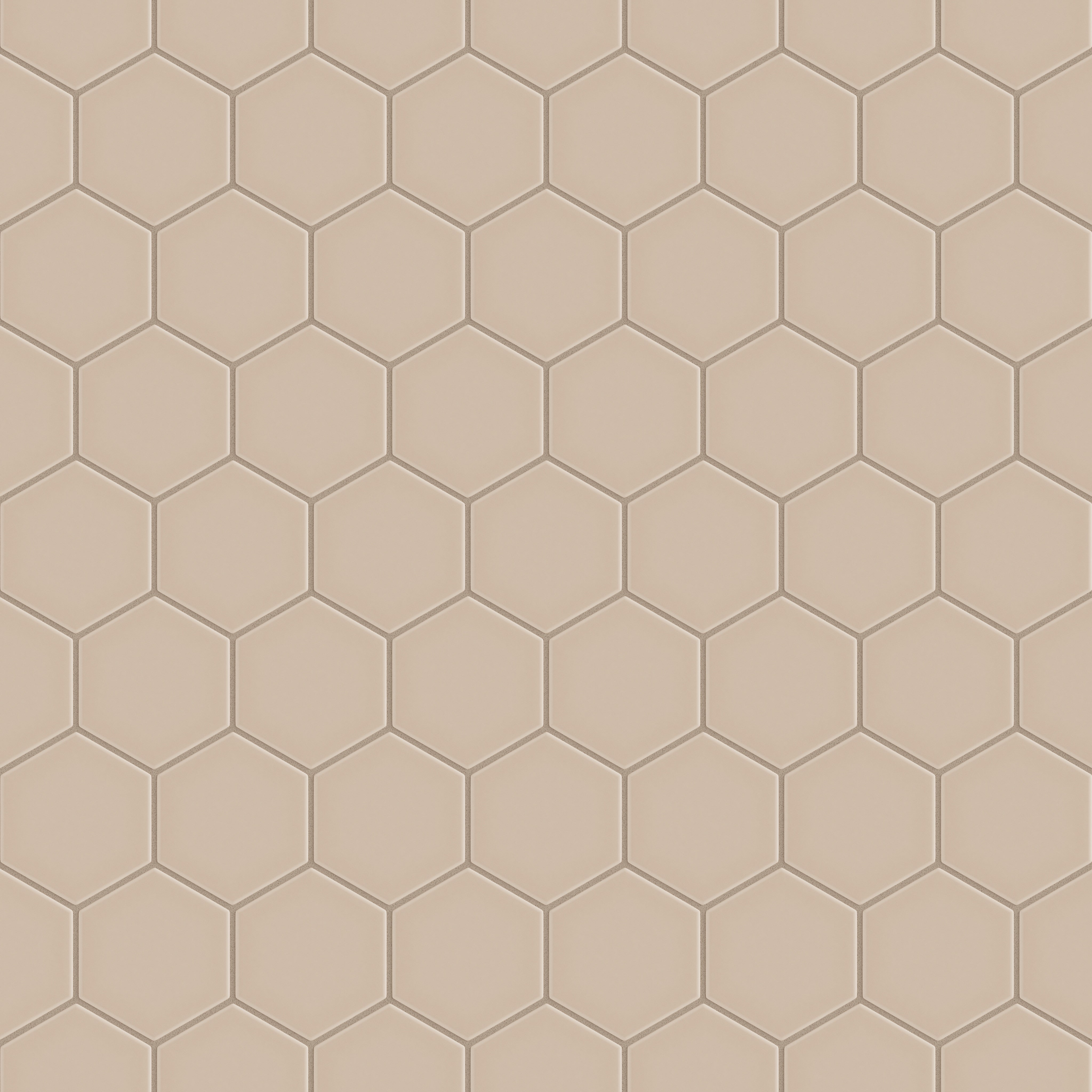 4" Hexagon Original Ceramic Tile in Sweet Pea Matte