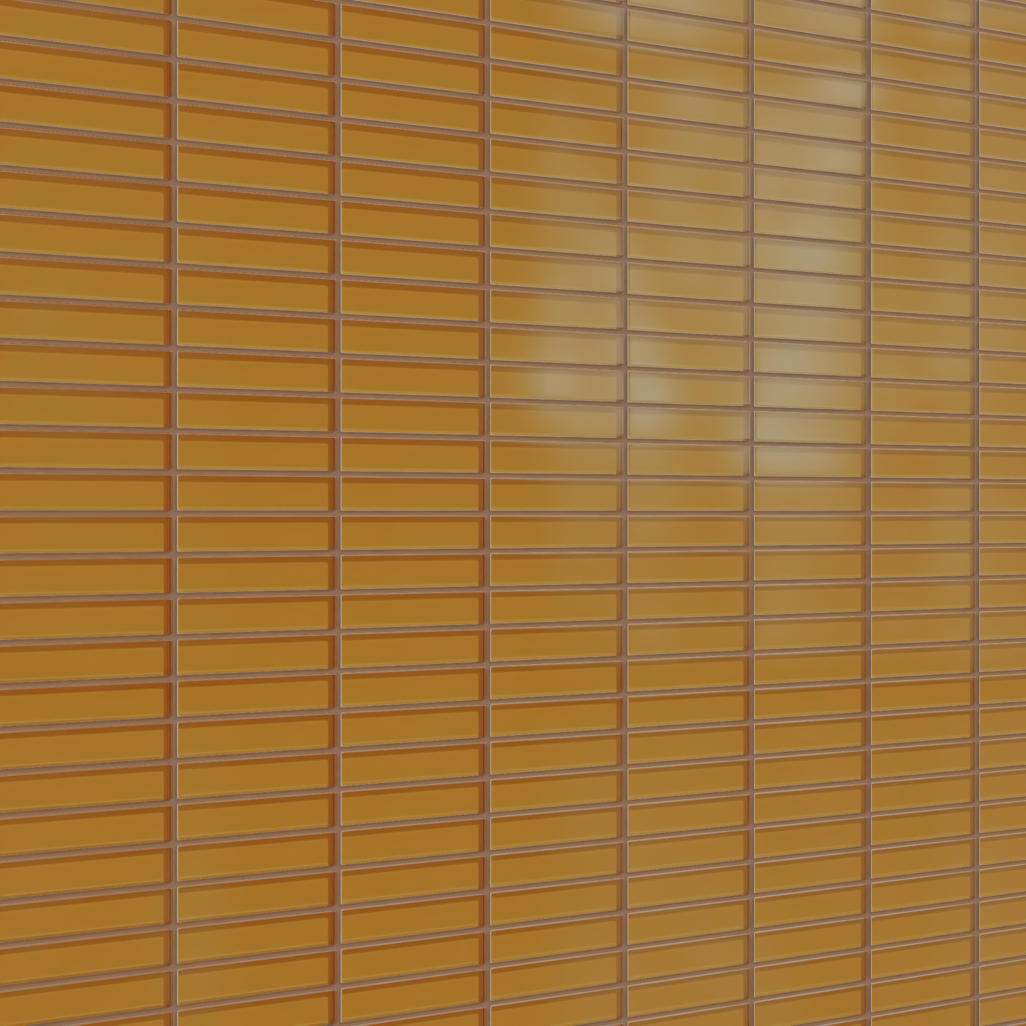 1x6 Straight Set Sheeted Glass Mosaic Tile in Falcon Matte