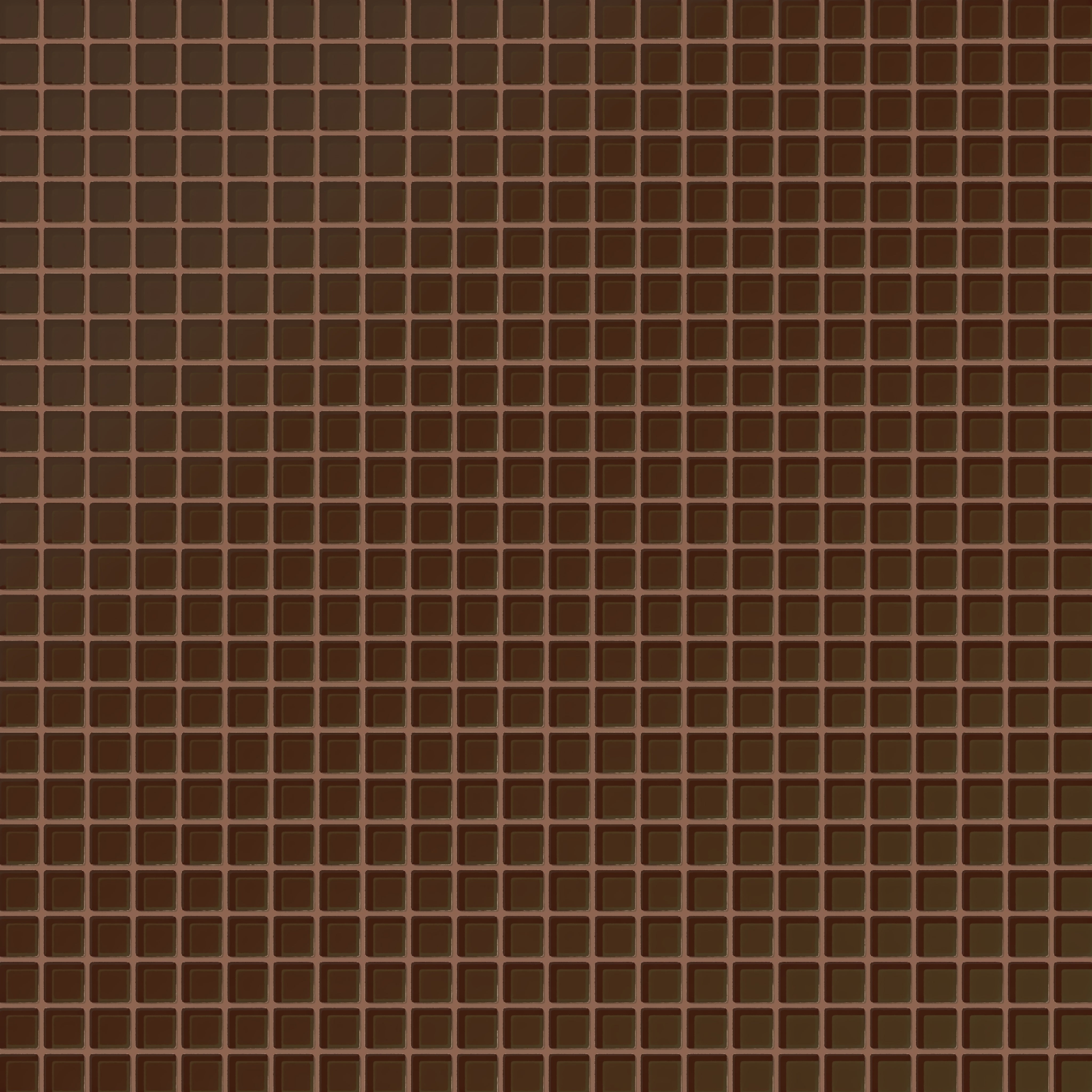 1x1 Straight Set Sheeted Glass Mosaic Tile in Thrasher Matte