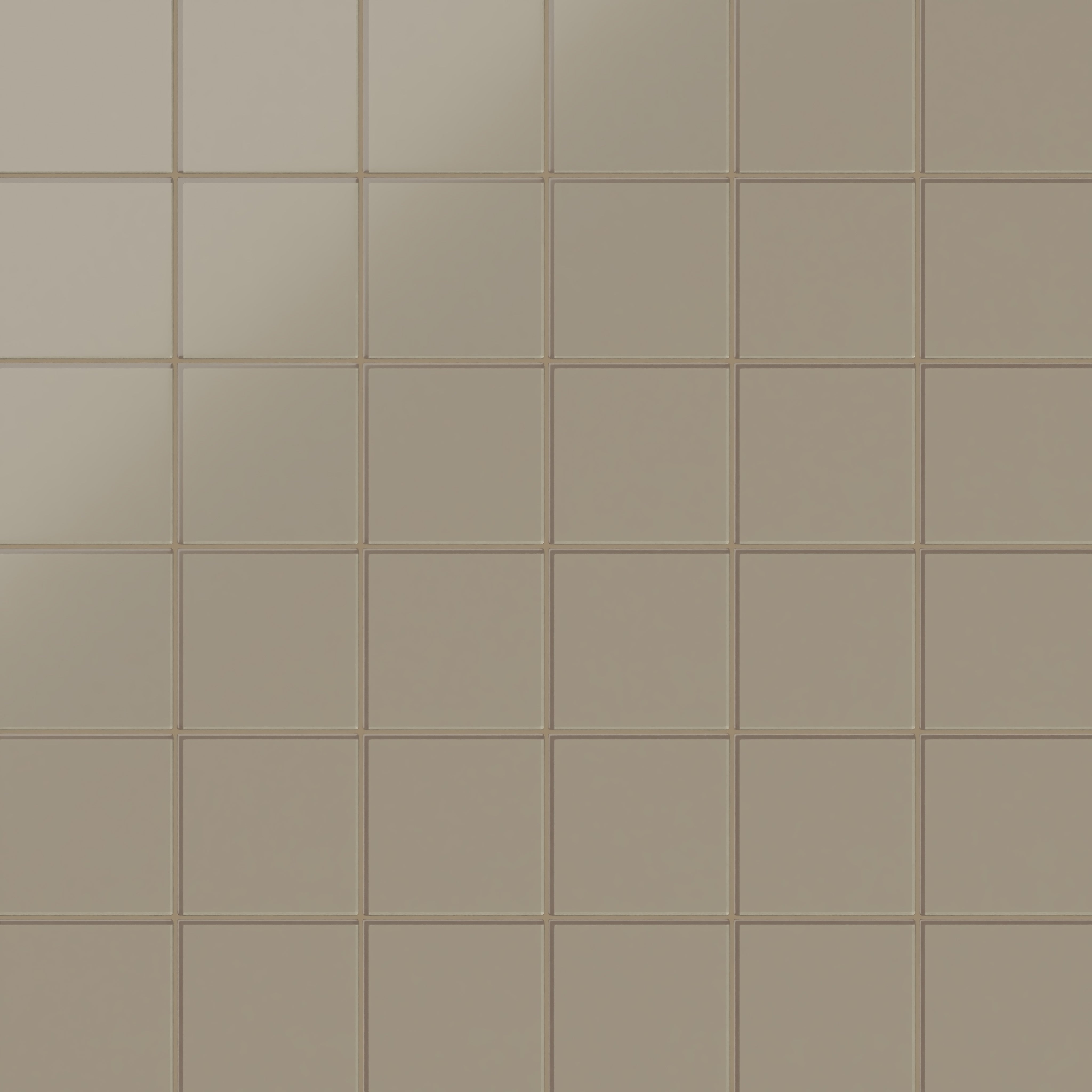 6x6 Glass Tile in Quail Matte