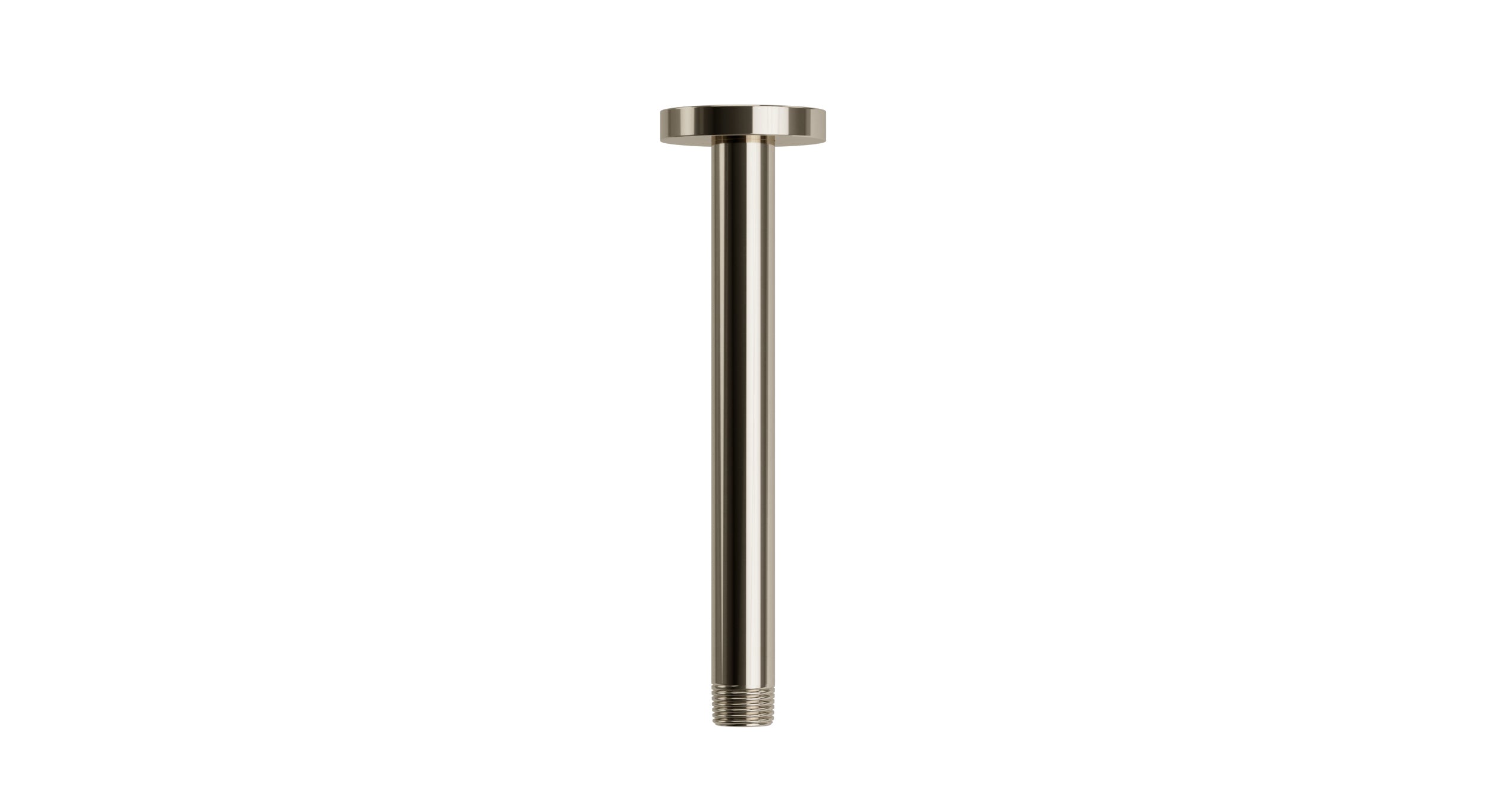 Contour & Foundry 8" Straight Shower Arm with Flange
