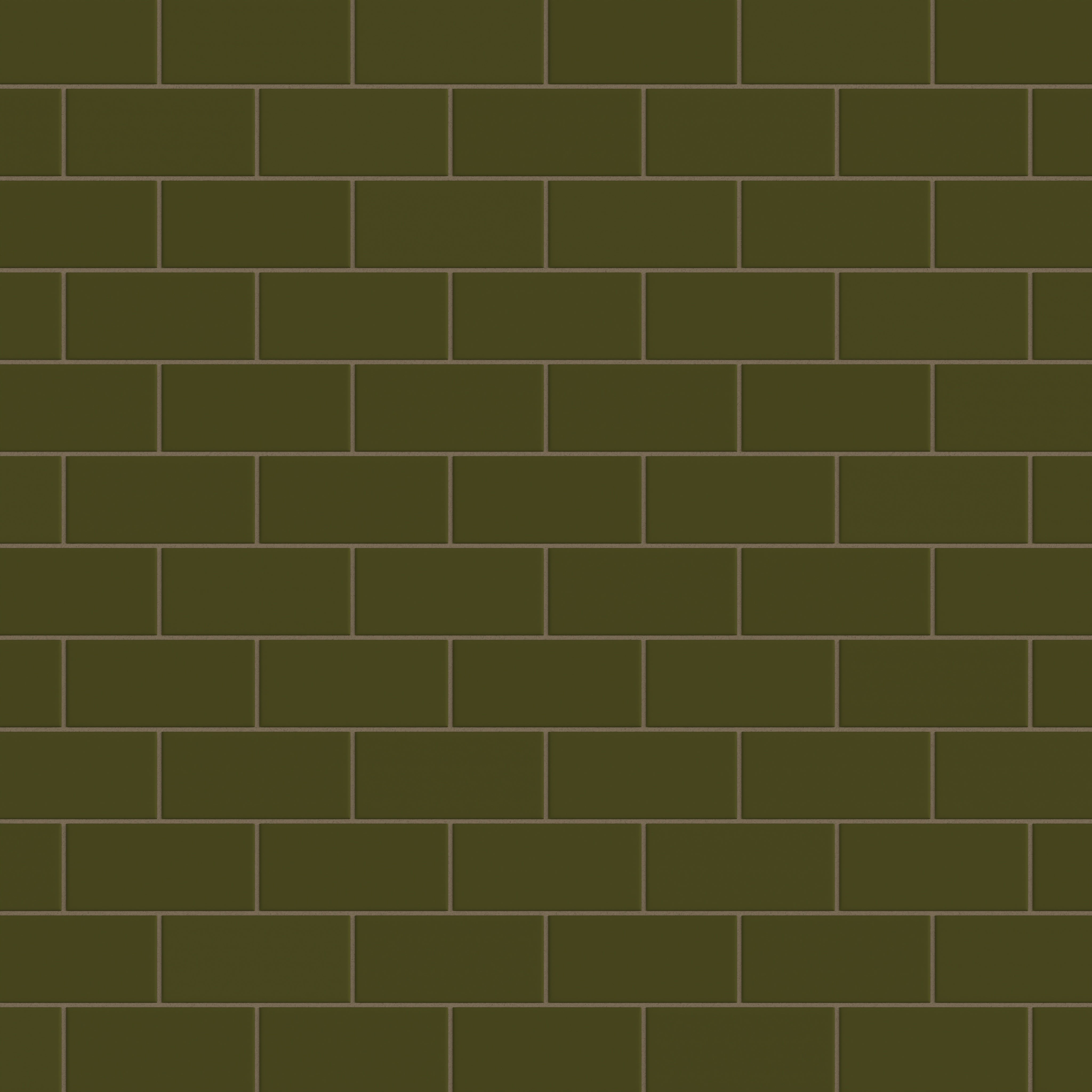 3x6 Original Ceramic Tile in Bonsai Matte