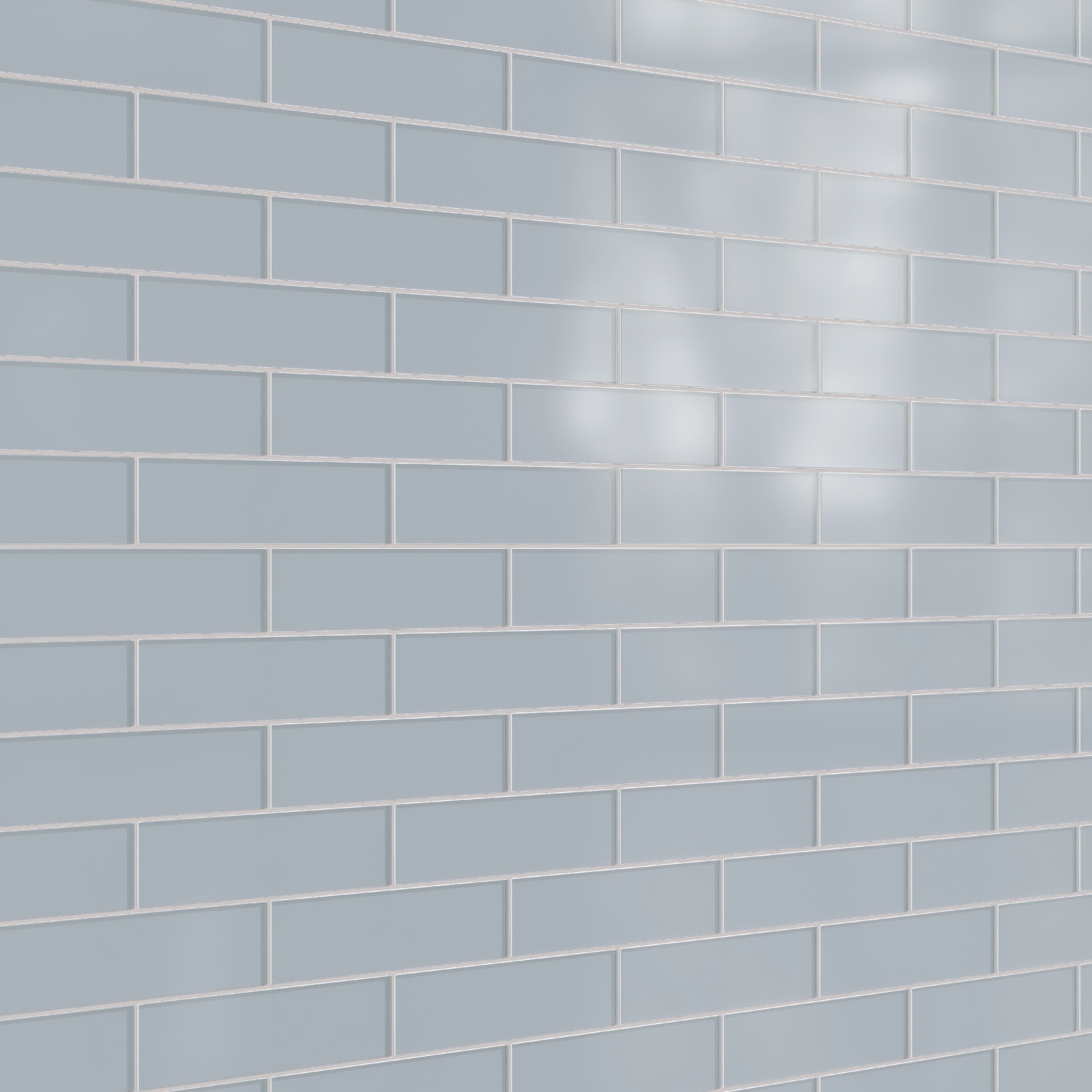 3x12 Glass Tile in Pinyon Jay Matte