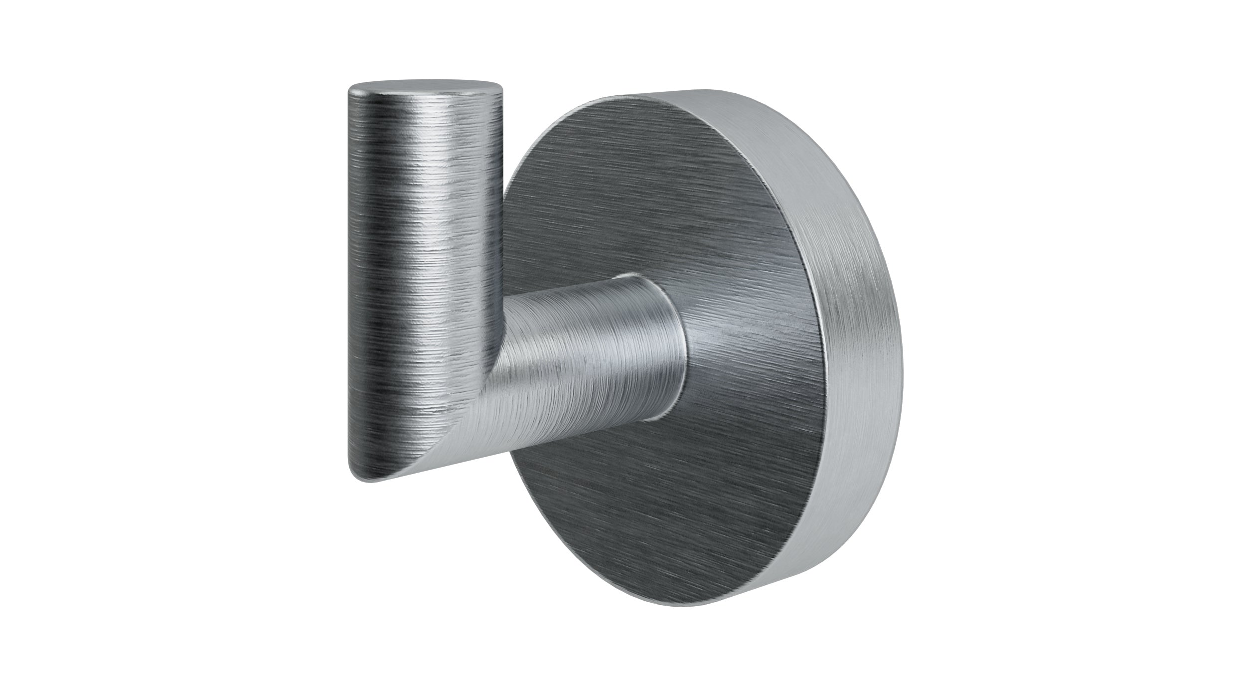 Contour Robe Hook in Satin Chrome