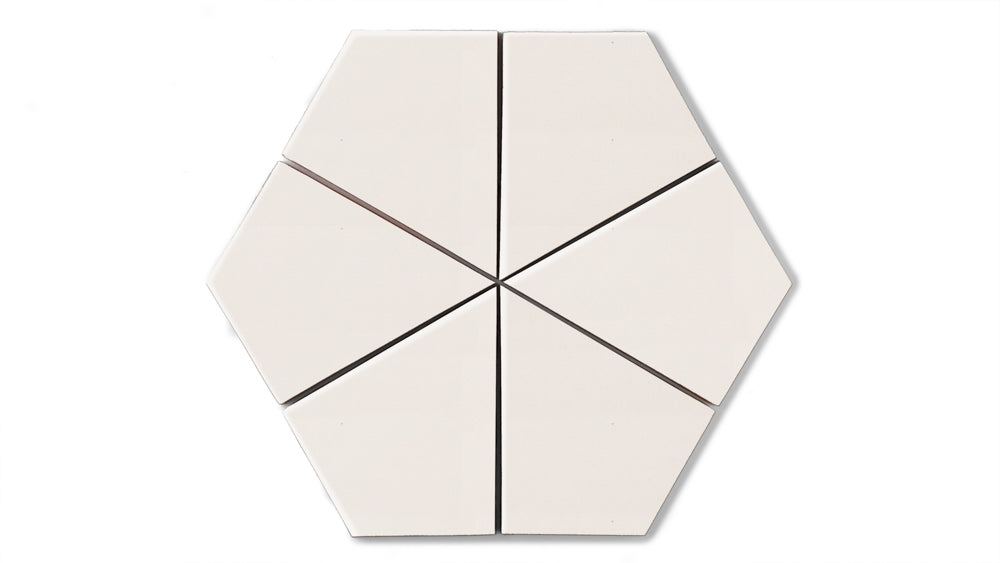 Hexite Original Ceramic Tile in Feldspar Gloss