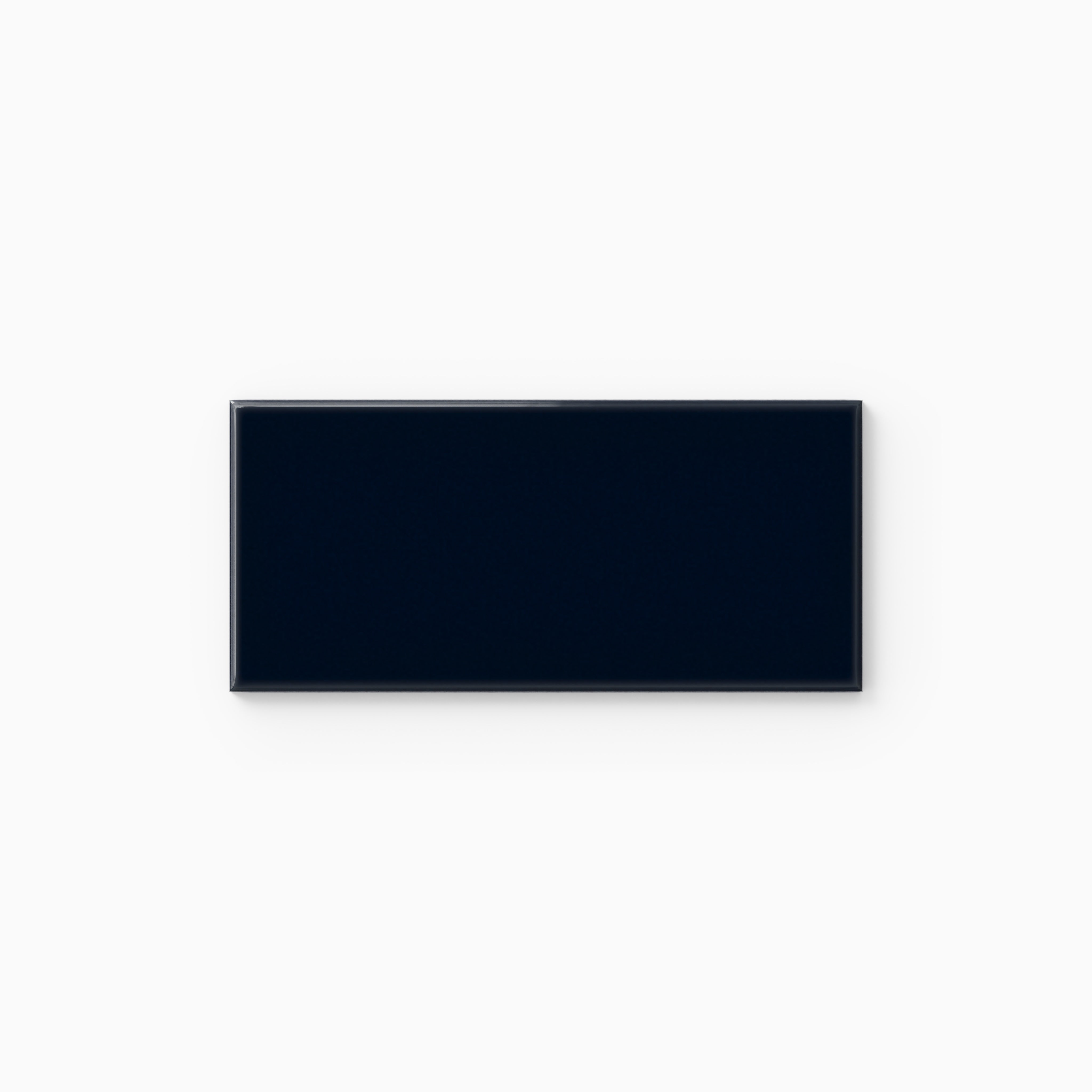 3x6 Original Ceramic Tile in Navy Blue Gloss