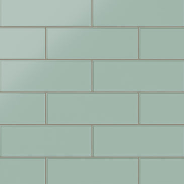 4x12 Glass Tile in Kingfisher Matte