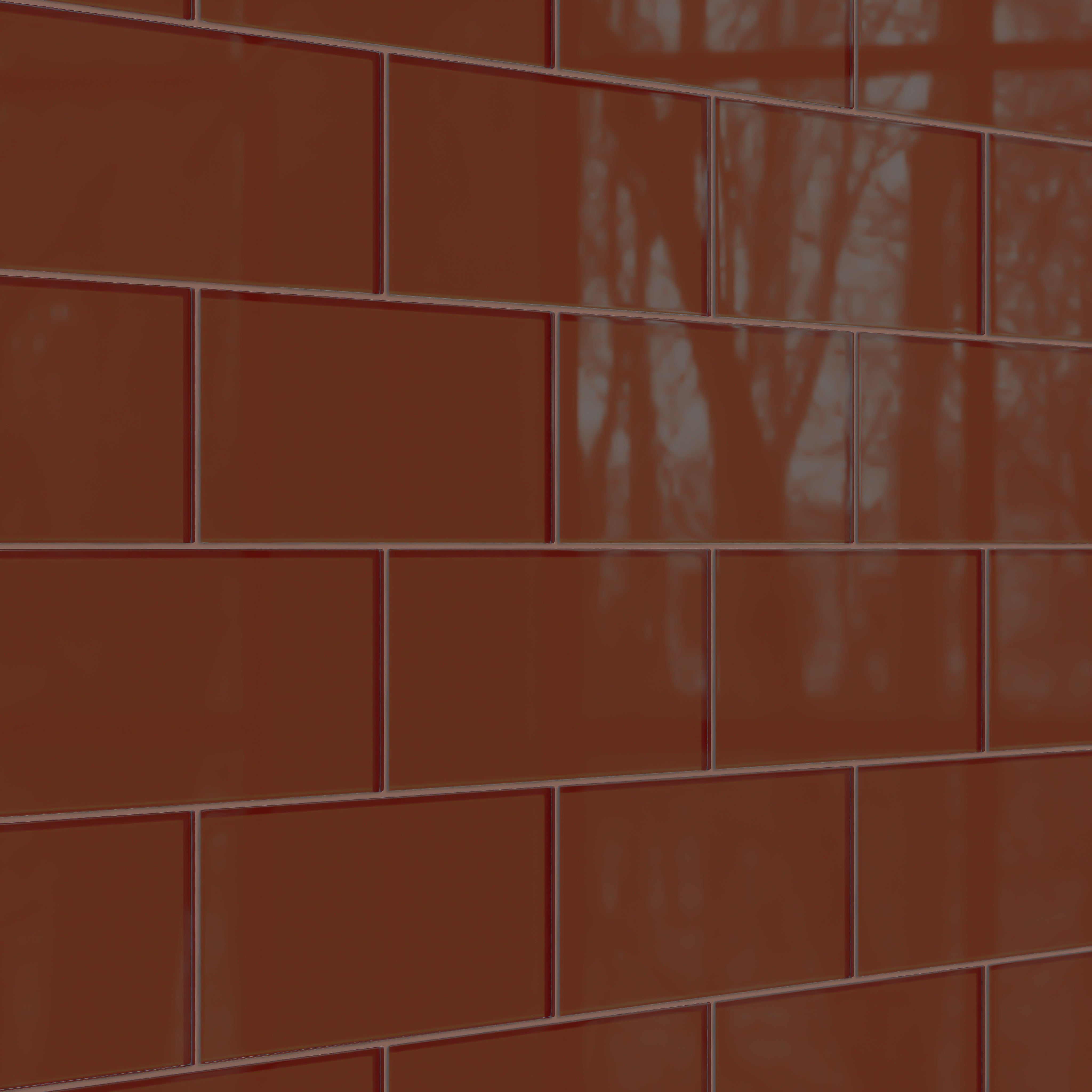 6x12 Glass Tile in Pheasant Gloss