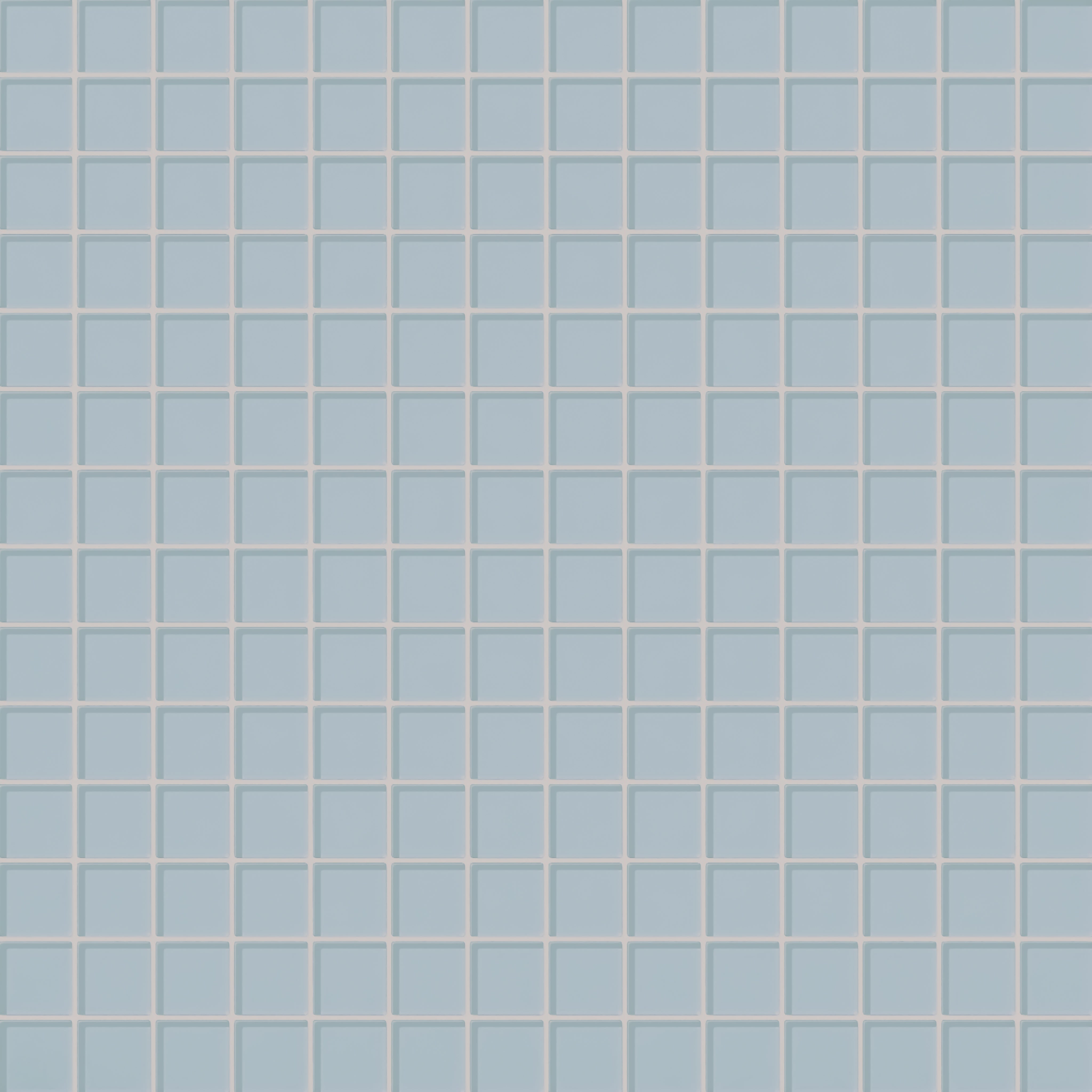2x2 Straight Set Sheeted Glass Mosaic Tile in Partridge Gloss