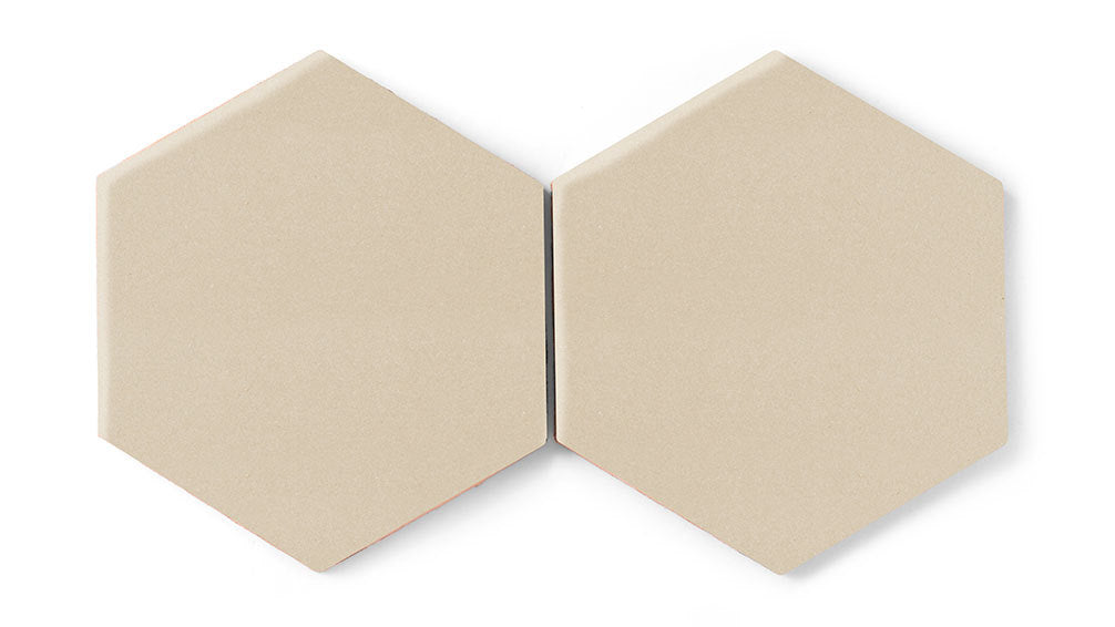 8" Hexagon Original Ceramic Tile in Dolomite Matte