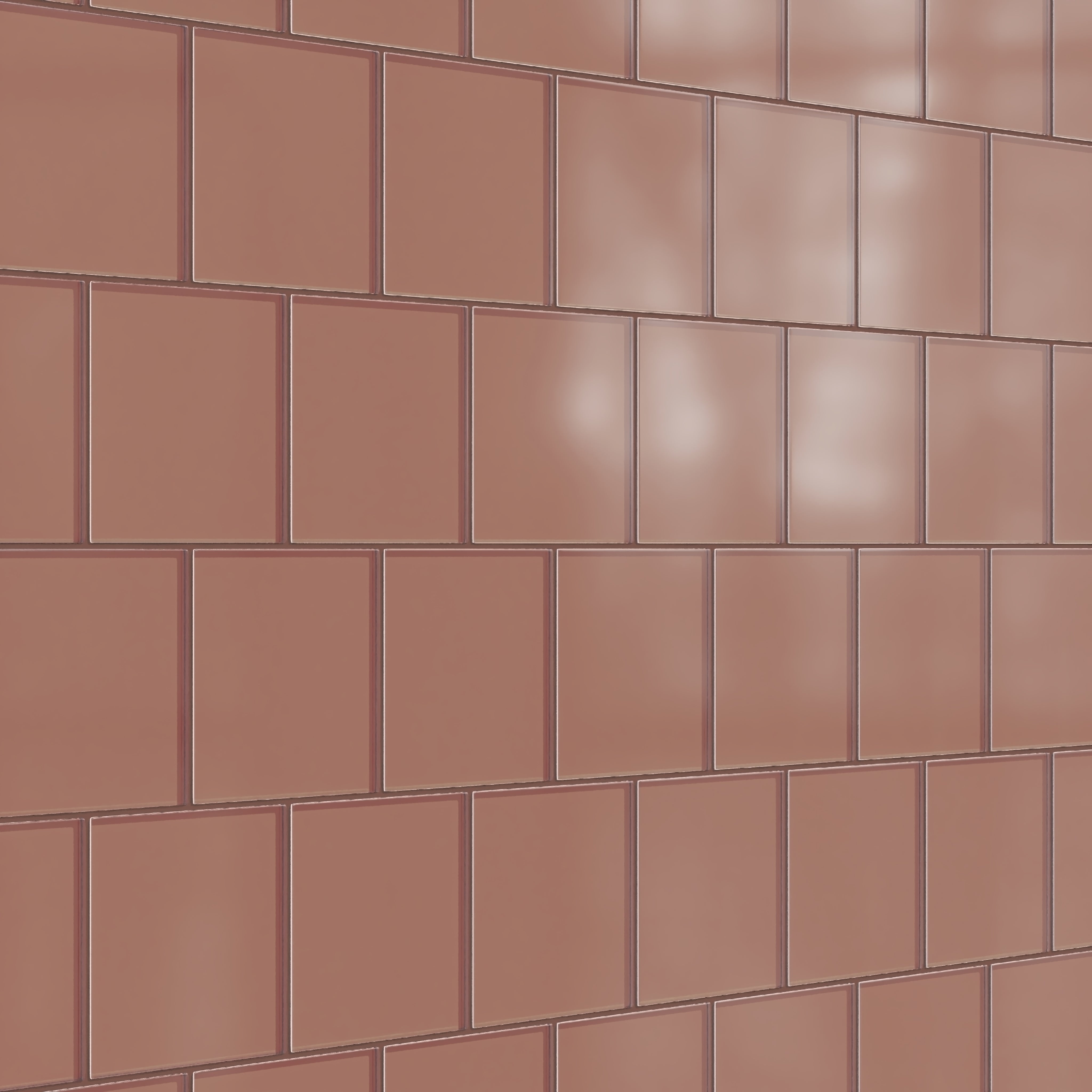 6x6 Glass Tile in Flicker Matte