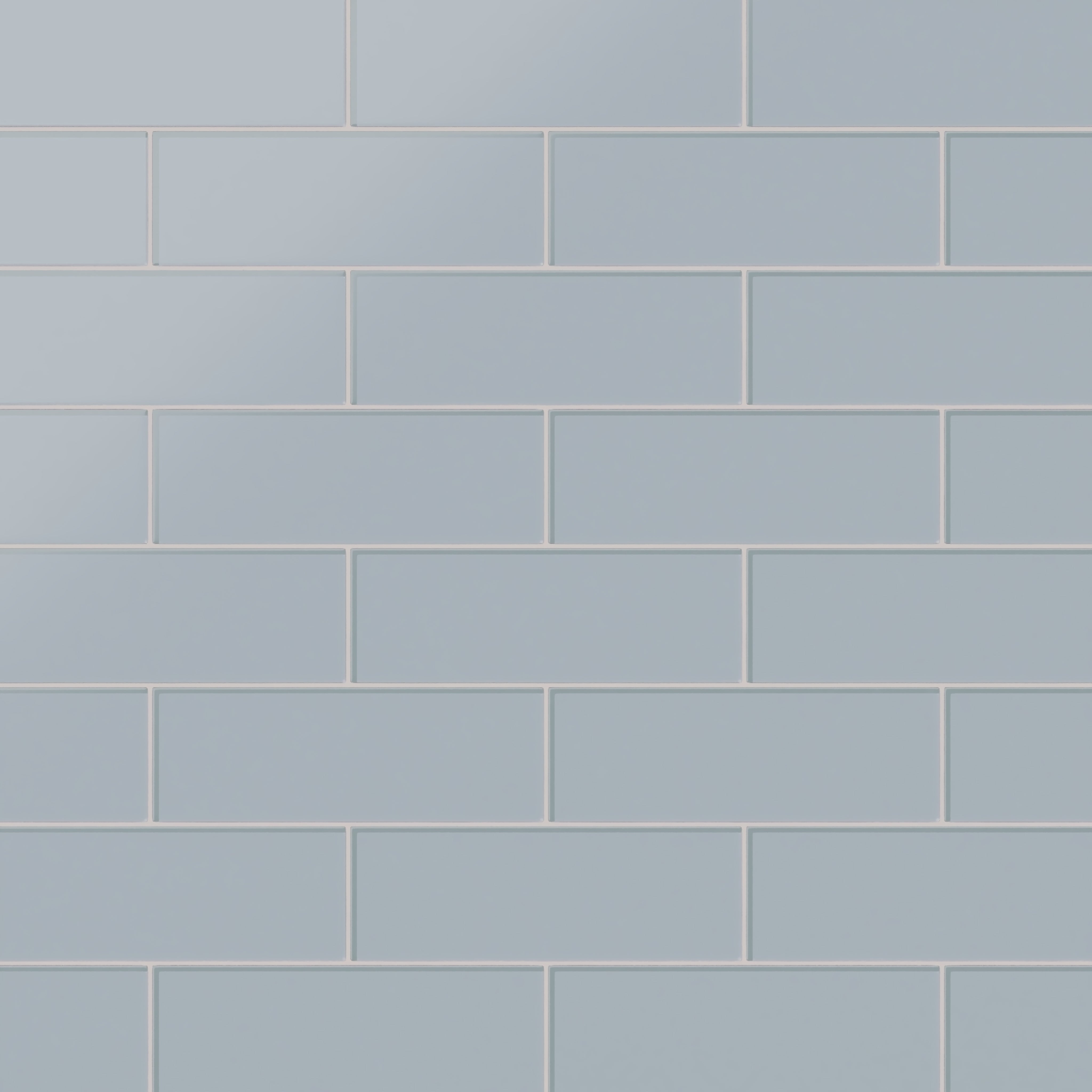 4x12 Glass Tile in Pinyon Jay Matte
