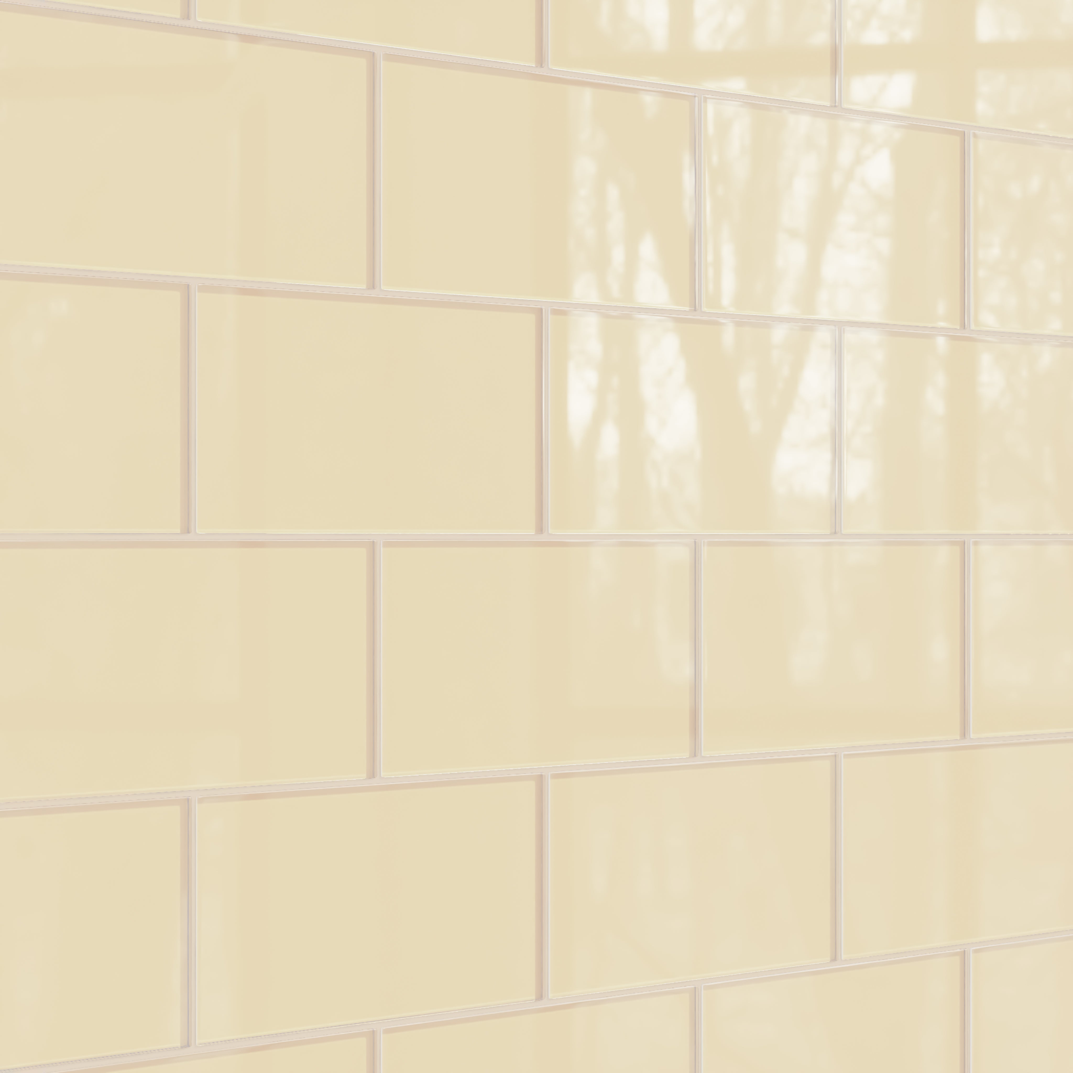 6x12 Glass Tile in Chickadee Gloss