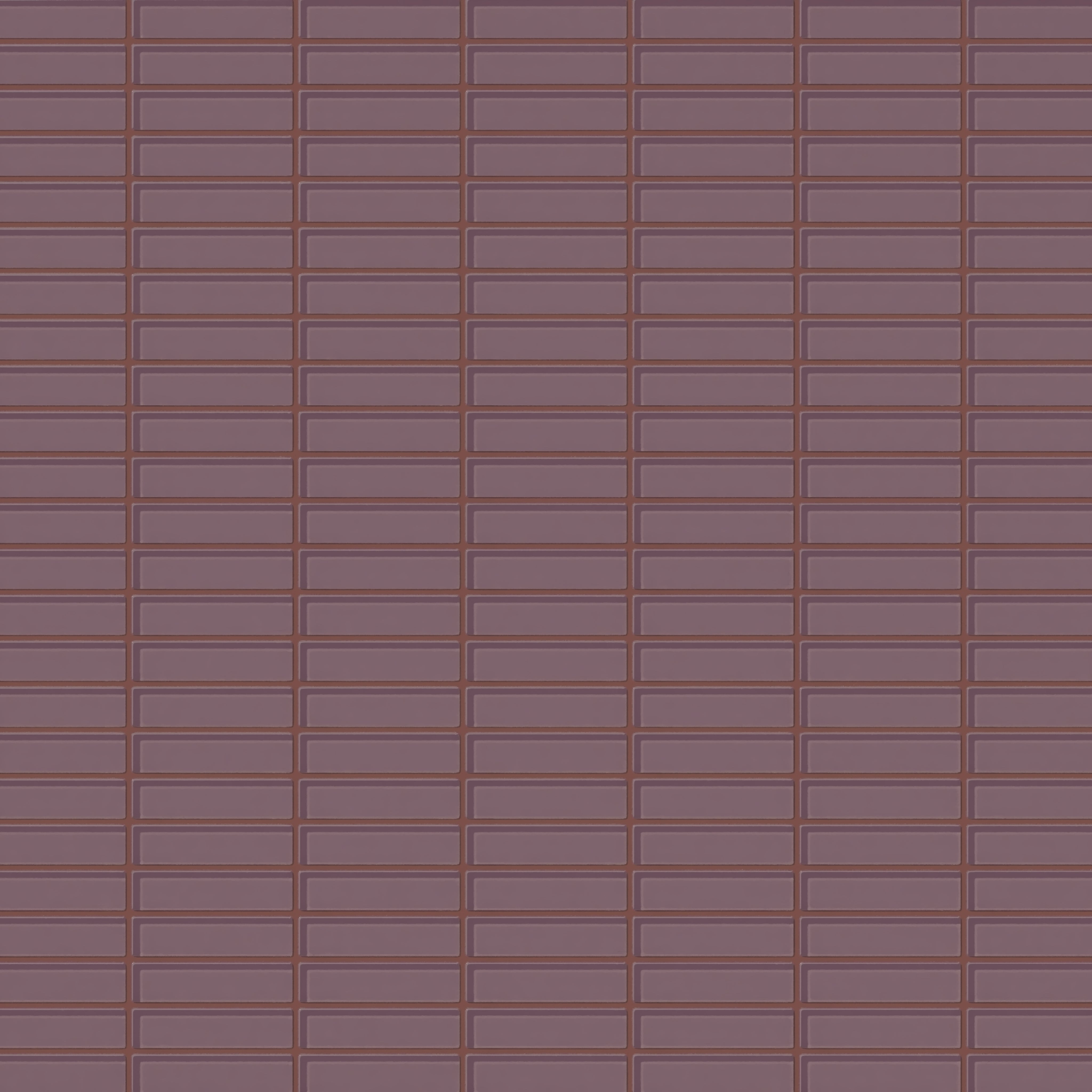 1x4 Straight Set Sheeted Glass Mosaic Tile in Crane Gloss