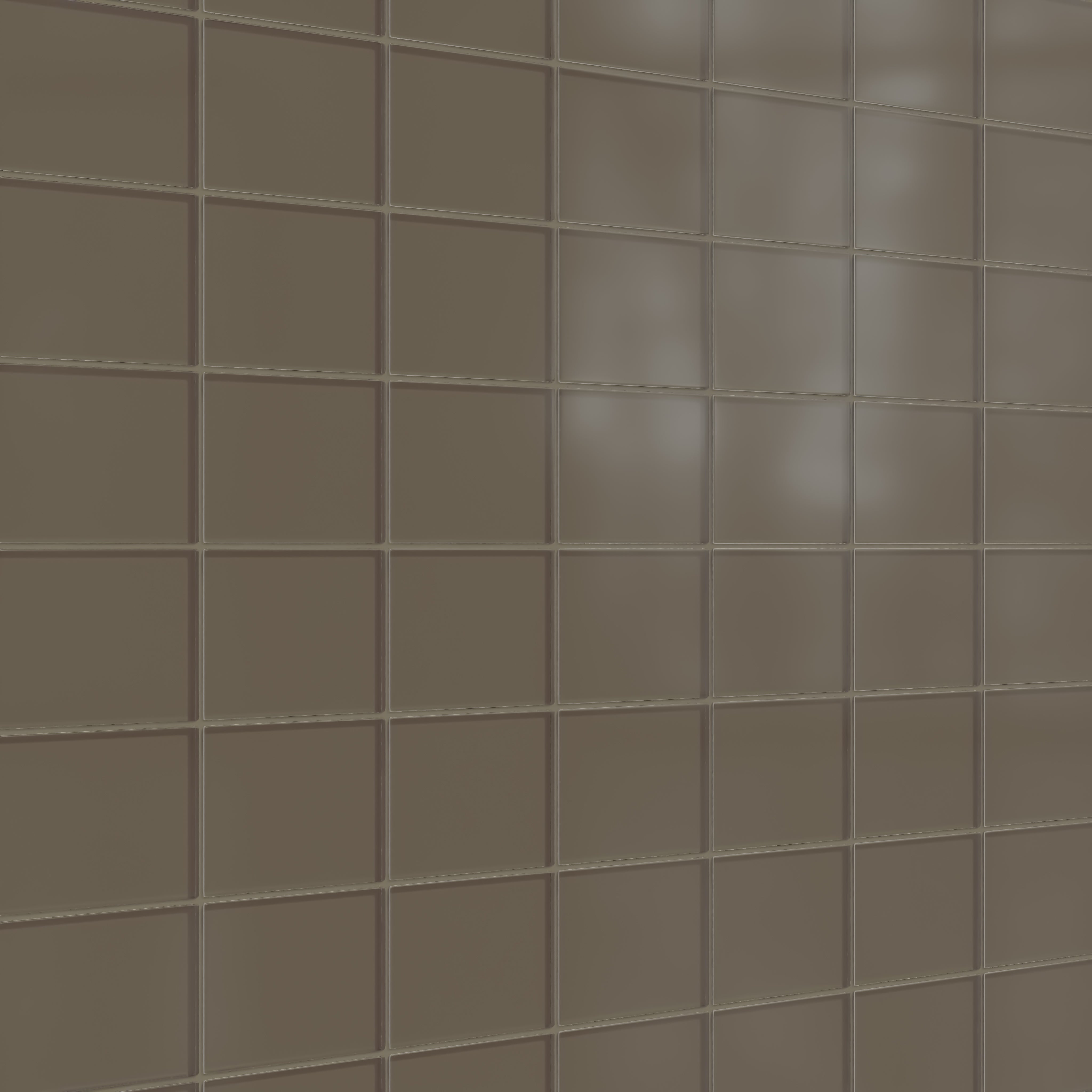 4x6 Glass Tile in Albatross Matte