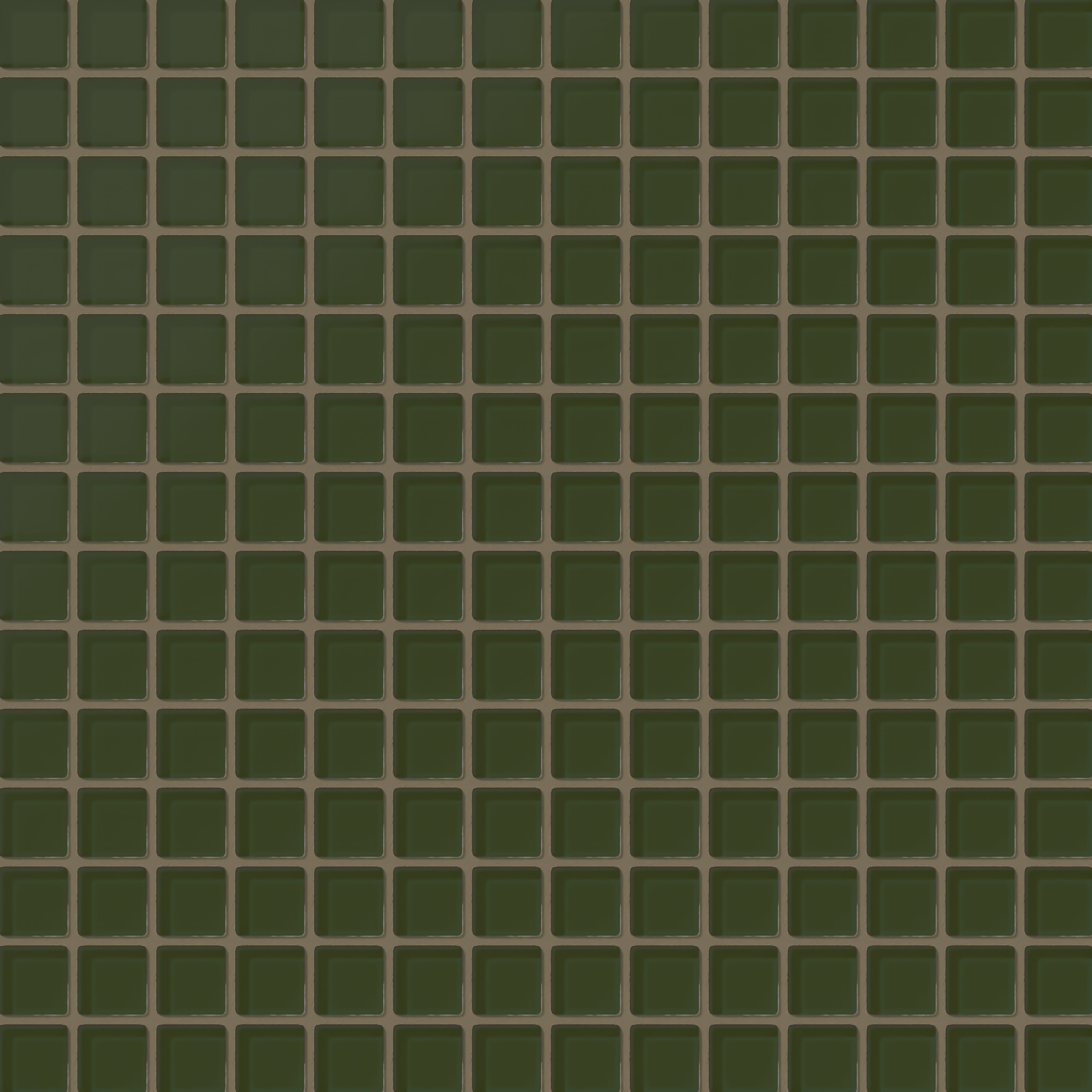 1x1 Straight Set Sheeted Glass Mosaic Tile in Starling Matte