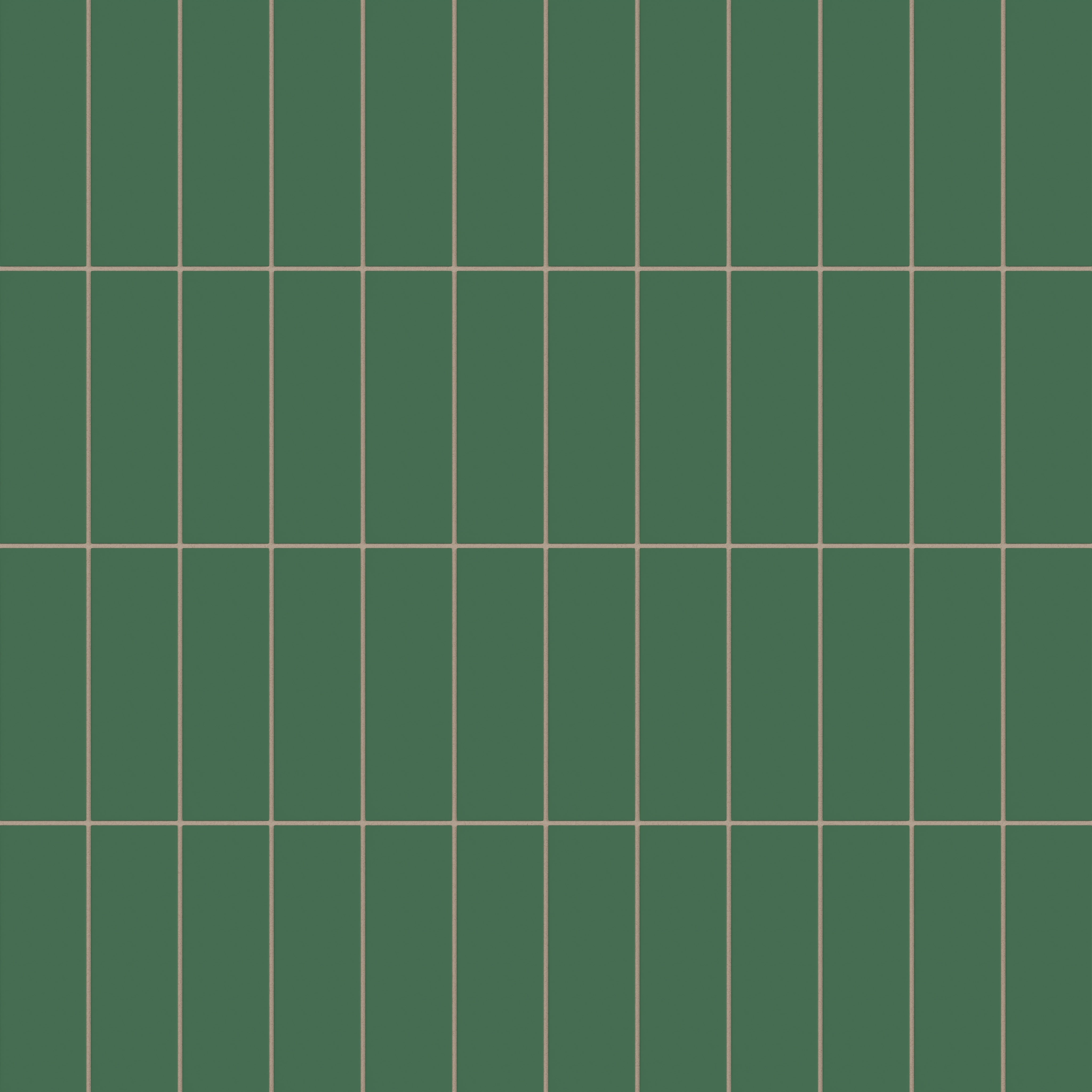 3x9 Natural Press Ceramic Tile in Viridian Matte