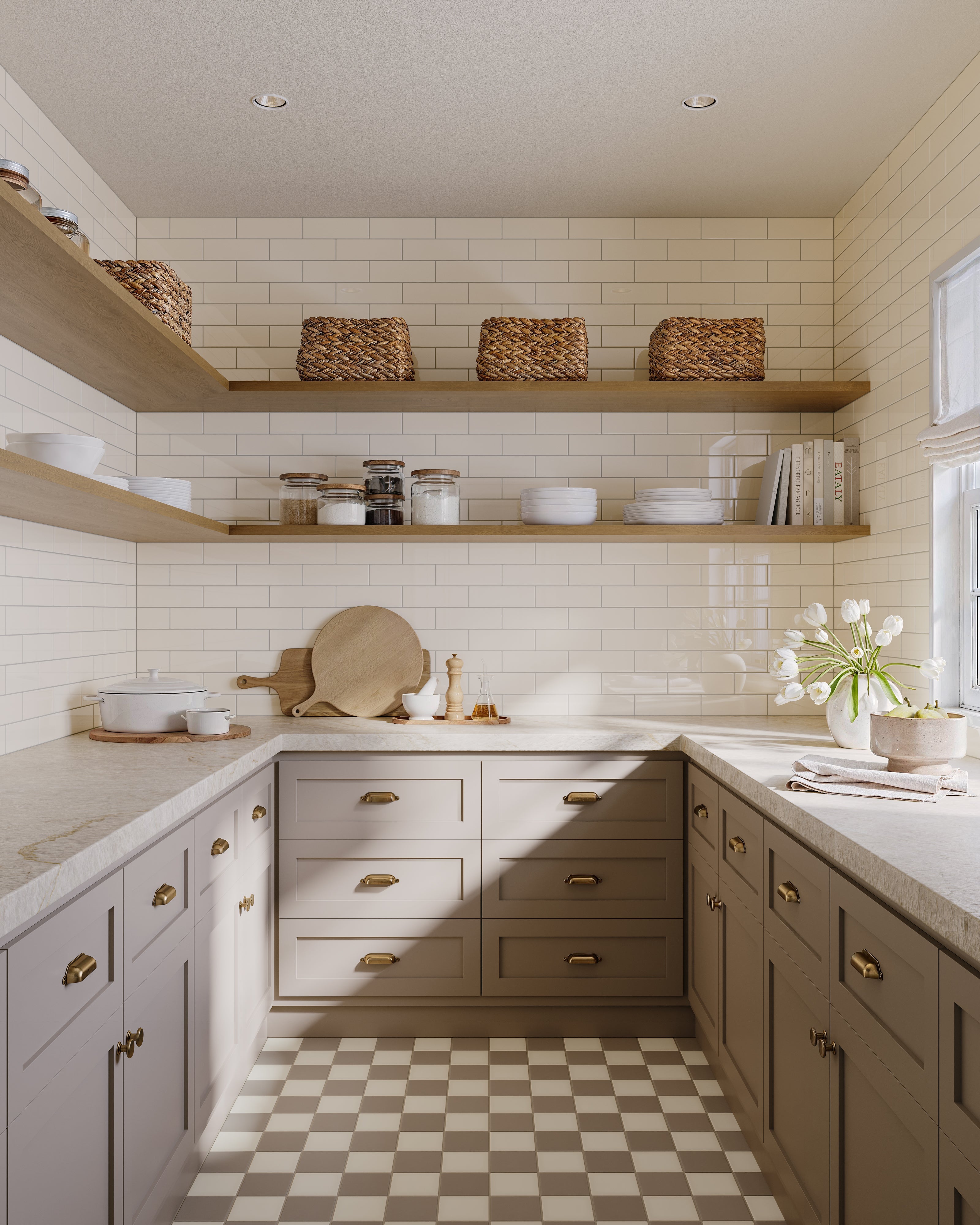 4x4 Original Ceramic Tile in Cardamom Matte