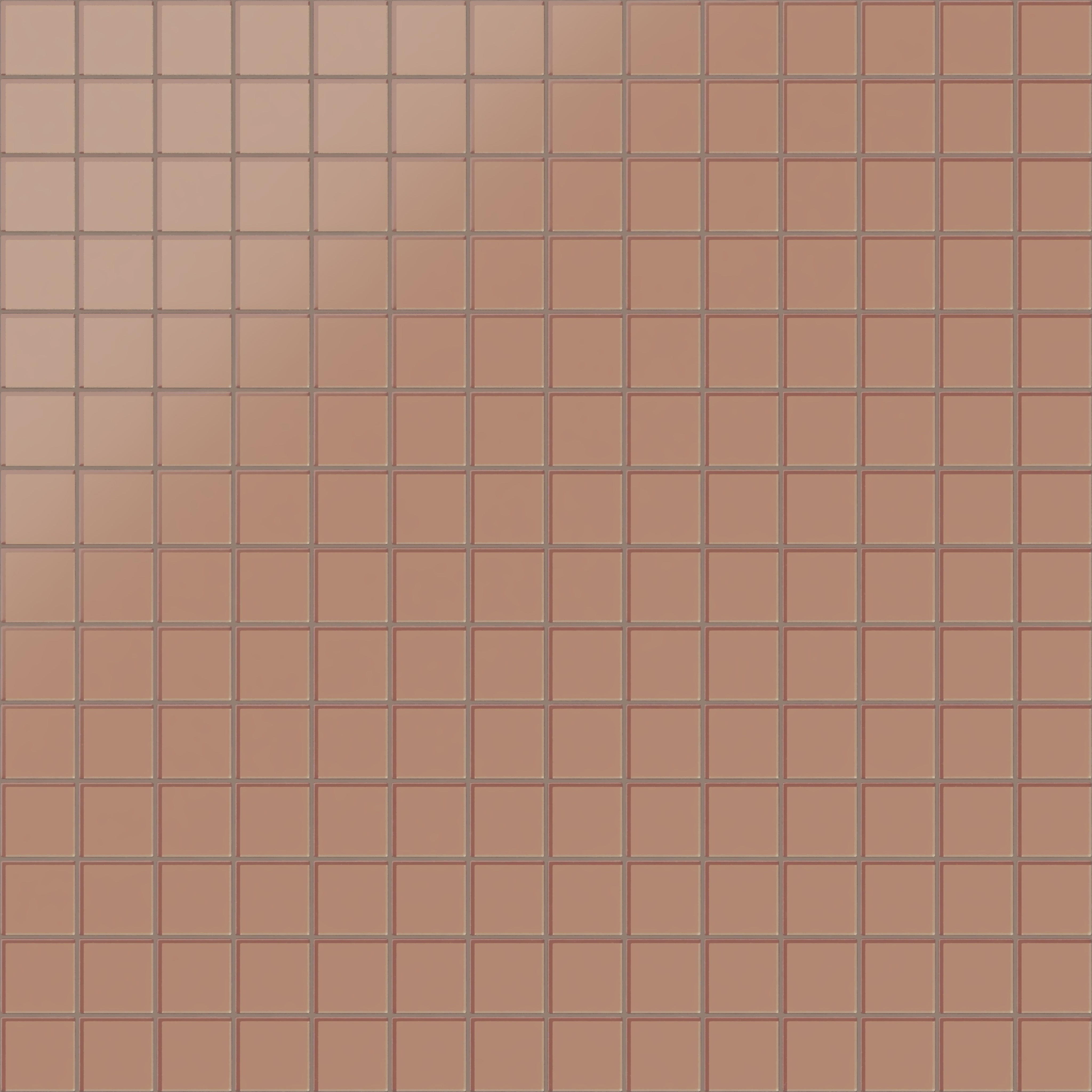 3x3 Straight Set Sheeted Glass Mosaic Tile in Sora Matte