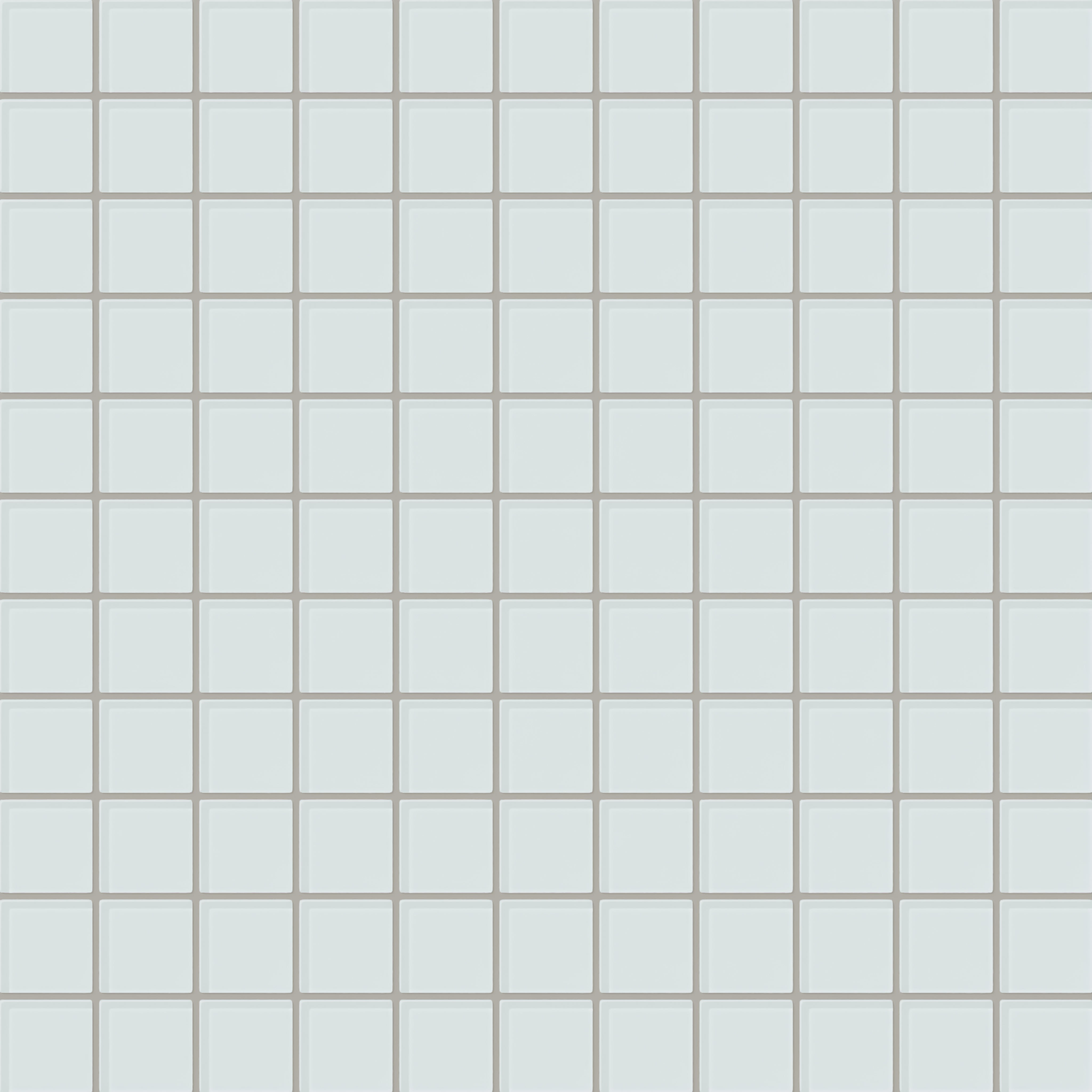 2x2 Straight Set Sheeted Glass Mosaic Tile in Warbler Gloss