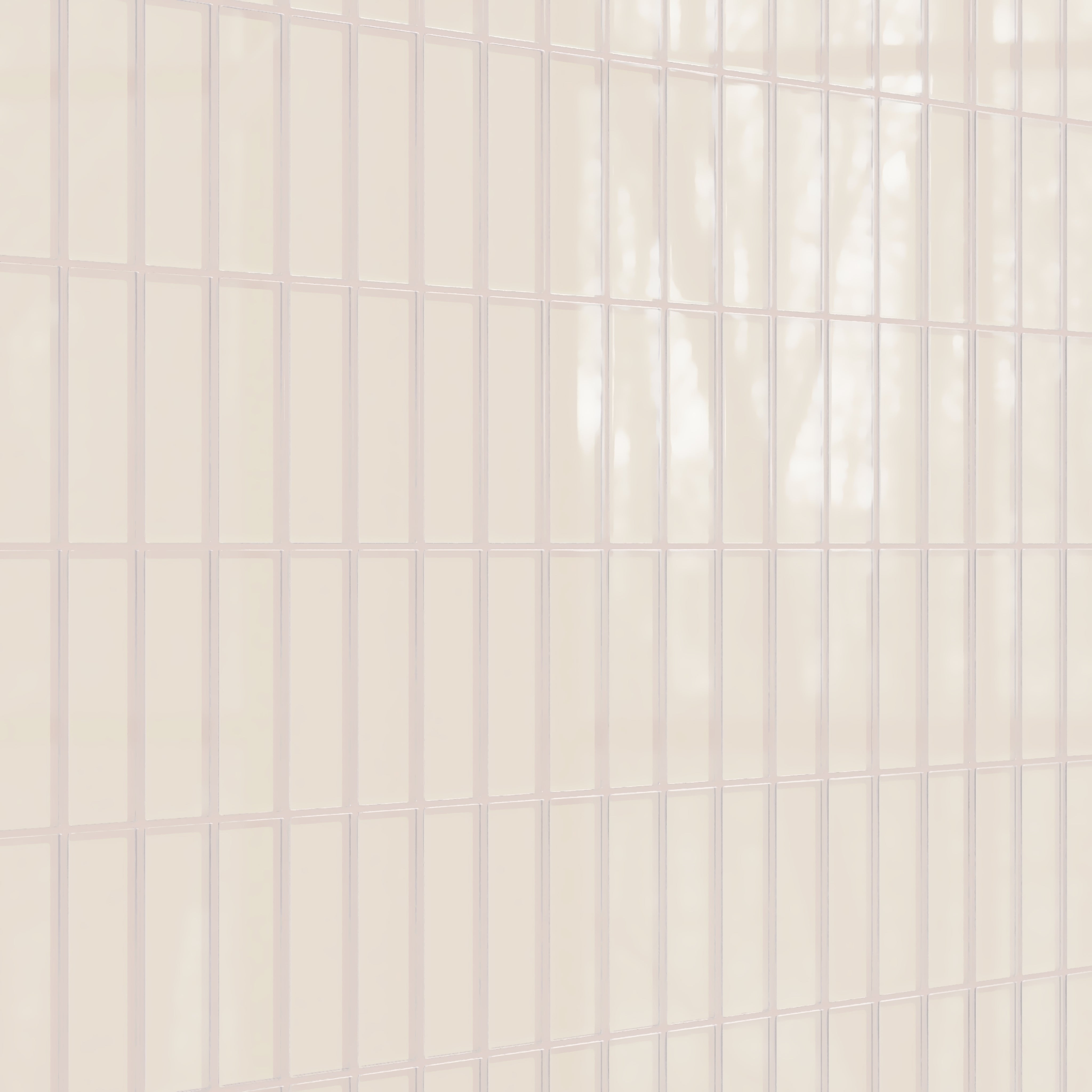 2x6 Glass Tile in Sandpiper Gloss