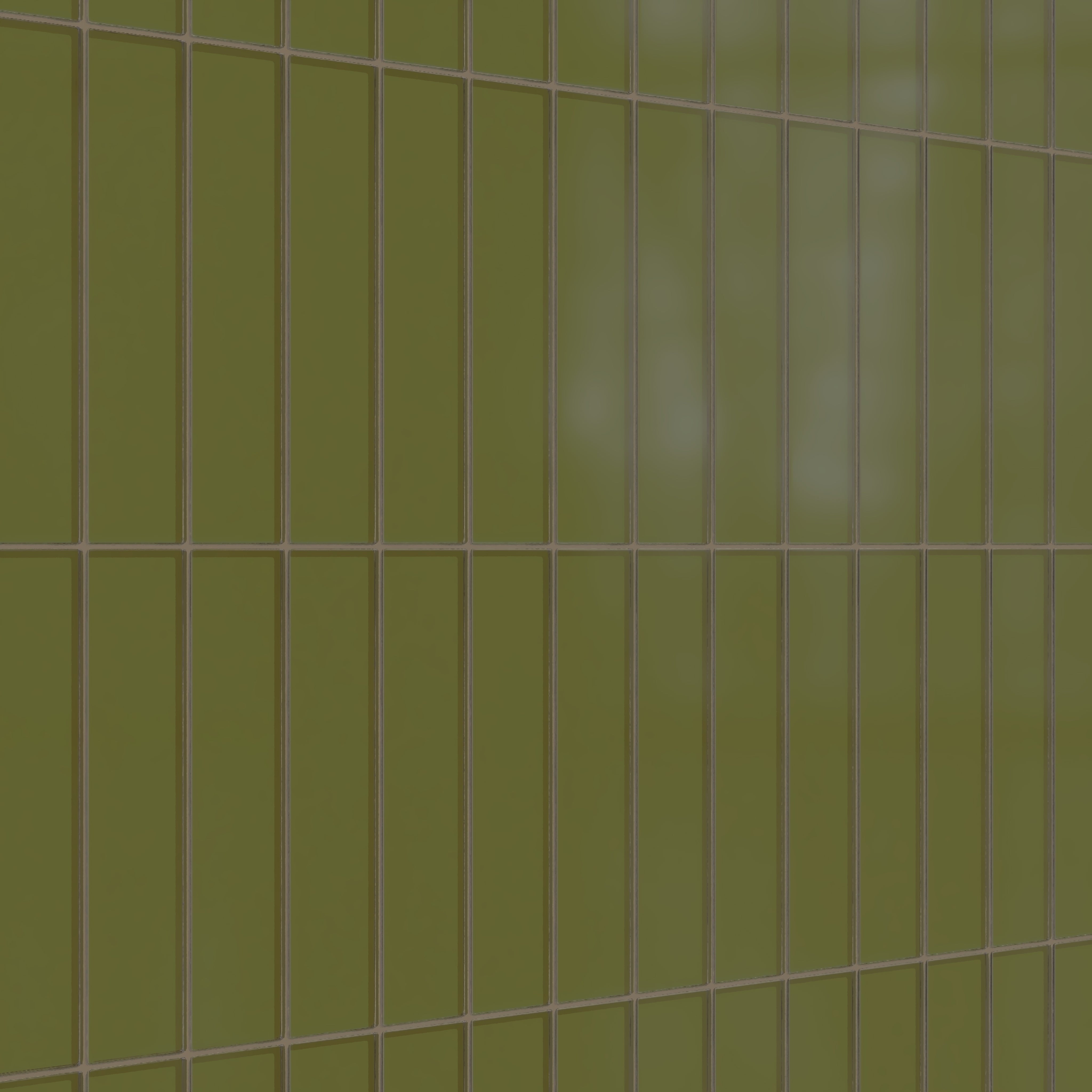 3x12 Glass Tile in Cormorant Matte