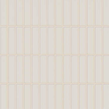 1x4 Straight Set Sheeted Glass Mosaic Tile in Dove Gloss