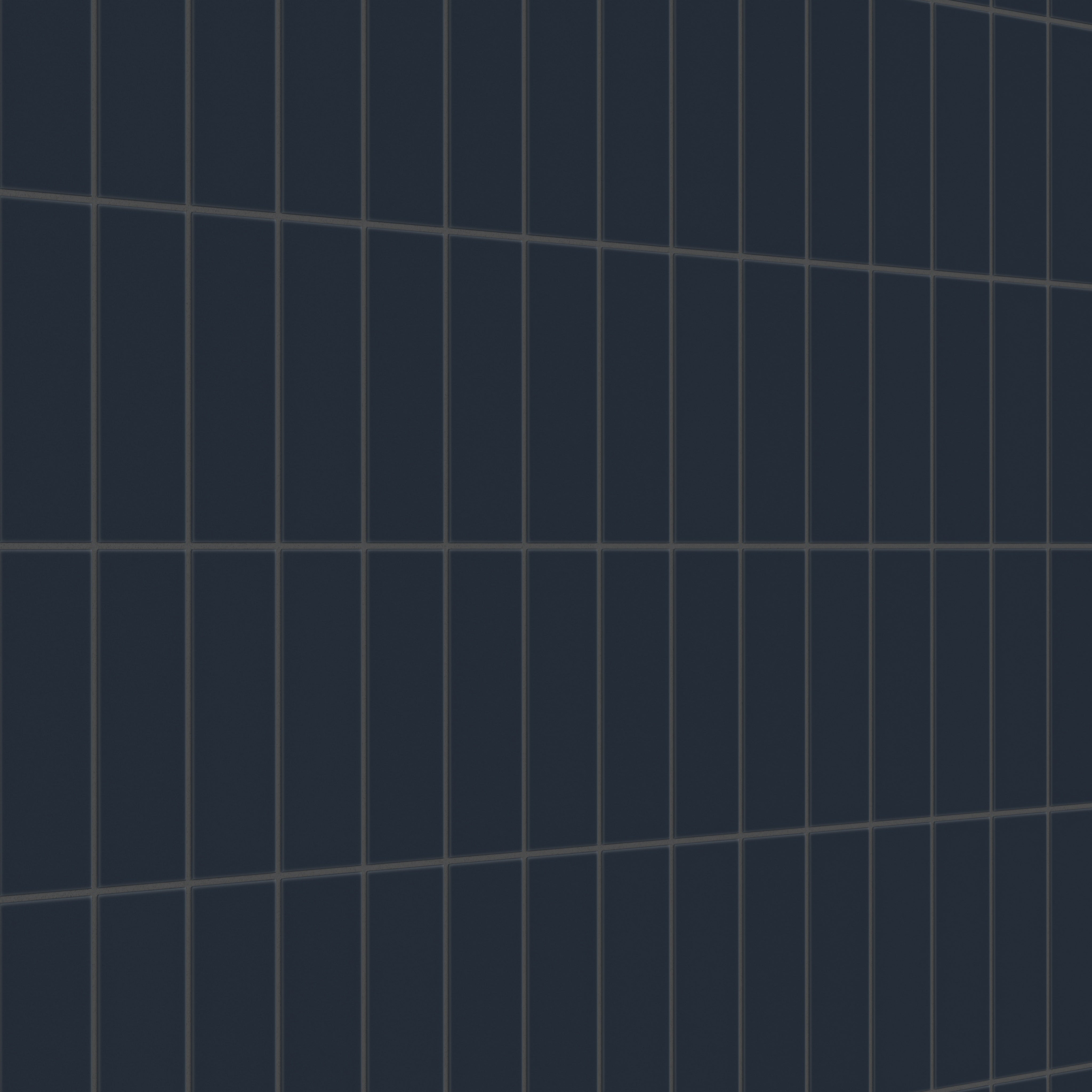 3x9 Original Ceramic Tile in Navy Blue Matte