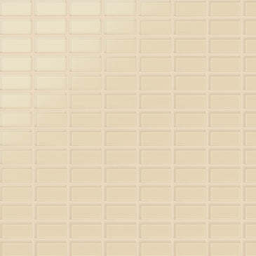 1x2 Straight Set Sheeted Glass Mosaic Tile in Chickadee Matte