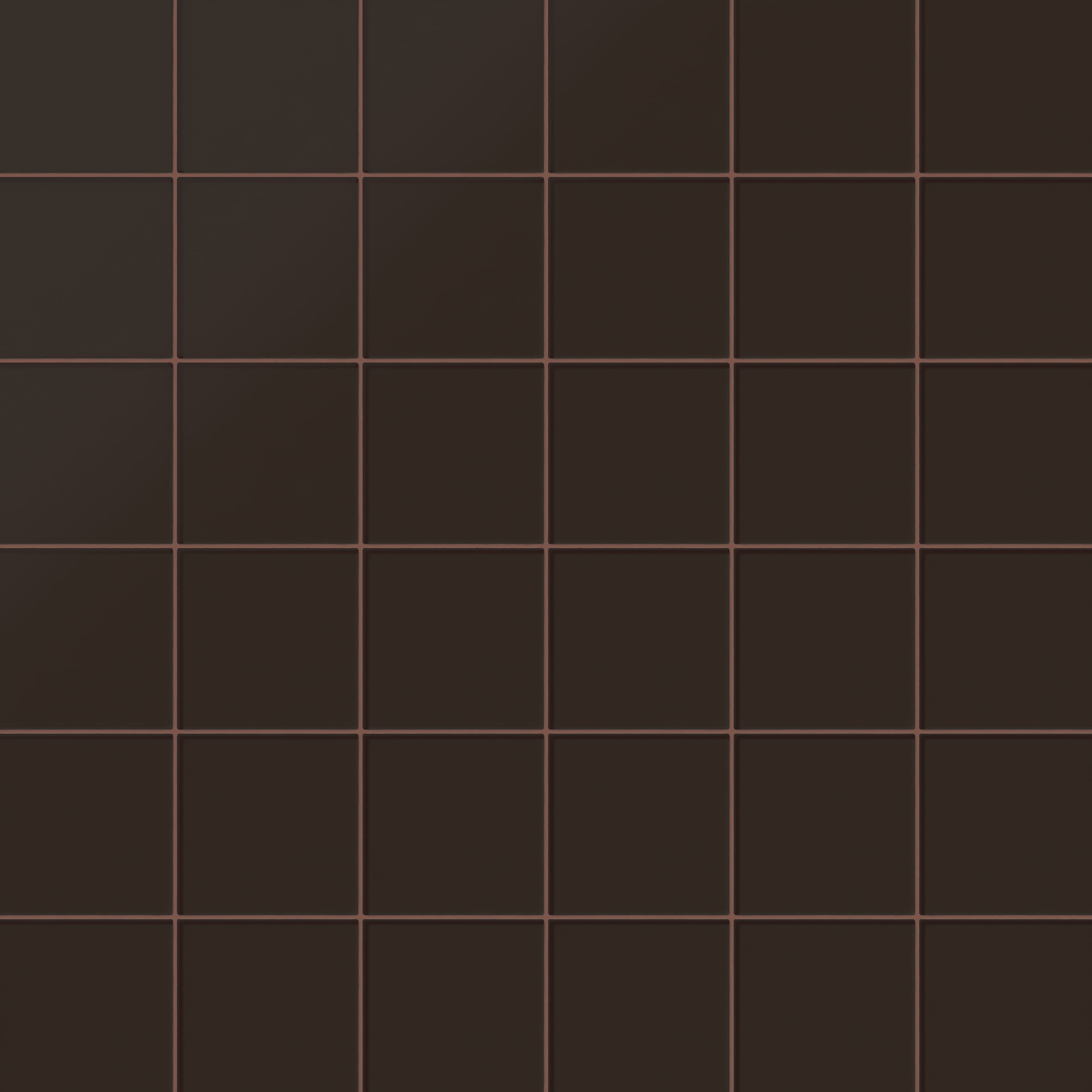 6x6 Glass Tile in Nighthawk Matte
