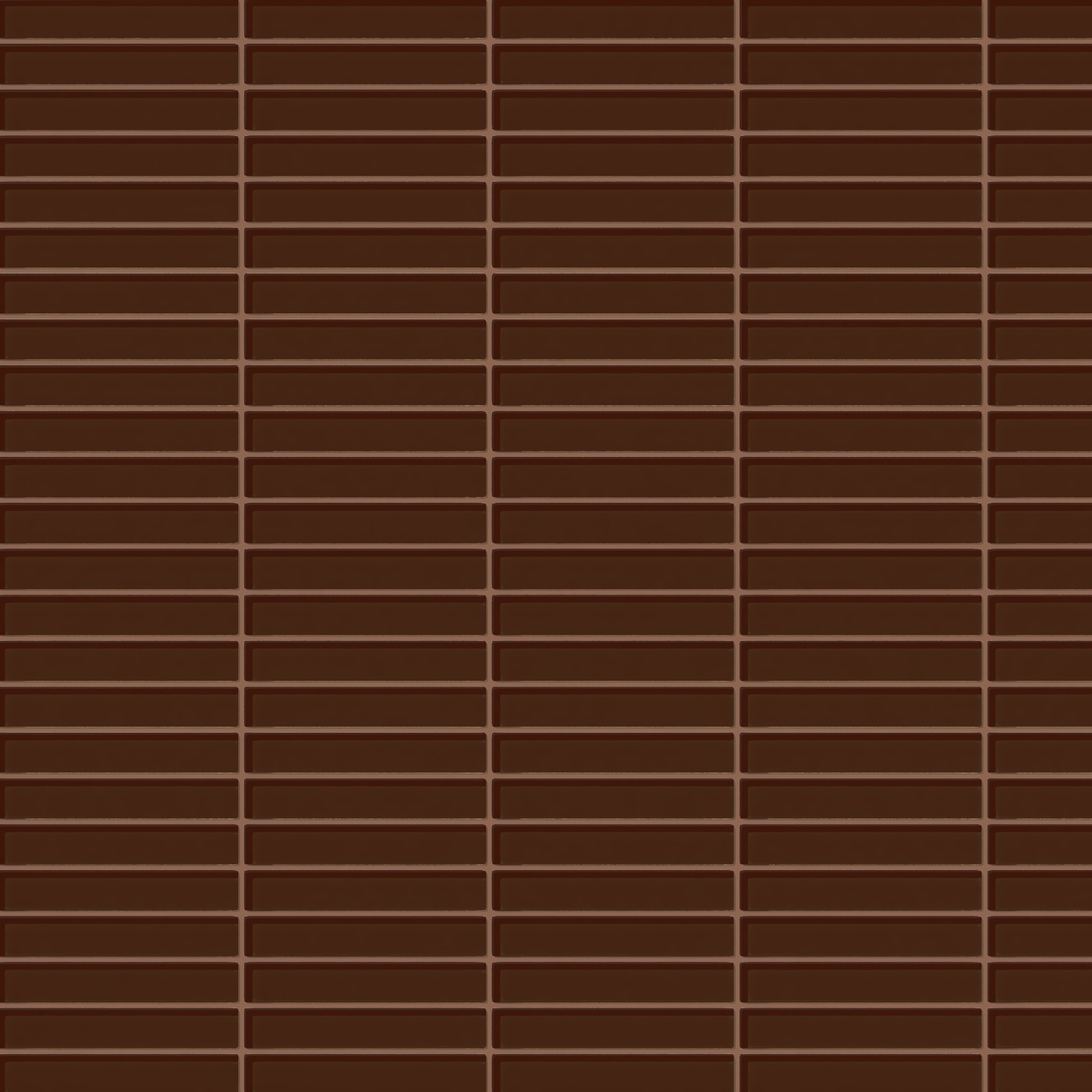 1x6 Straight Set Sheeted Glass Mosaic Tile in Thrasher Gloss