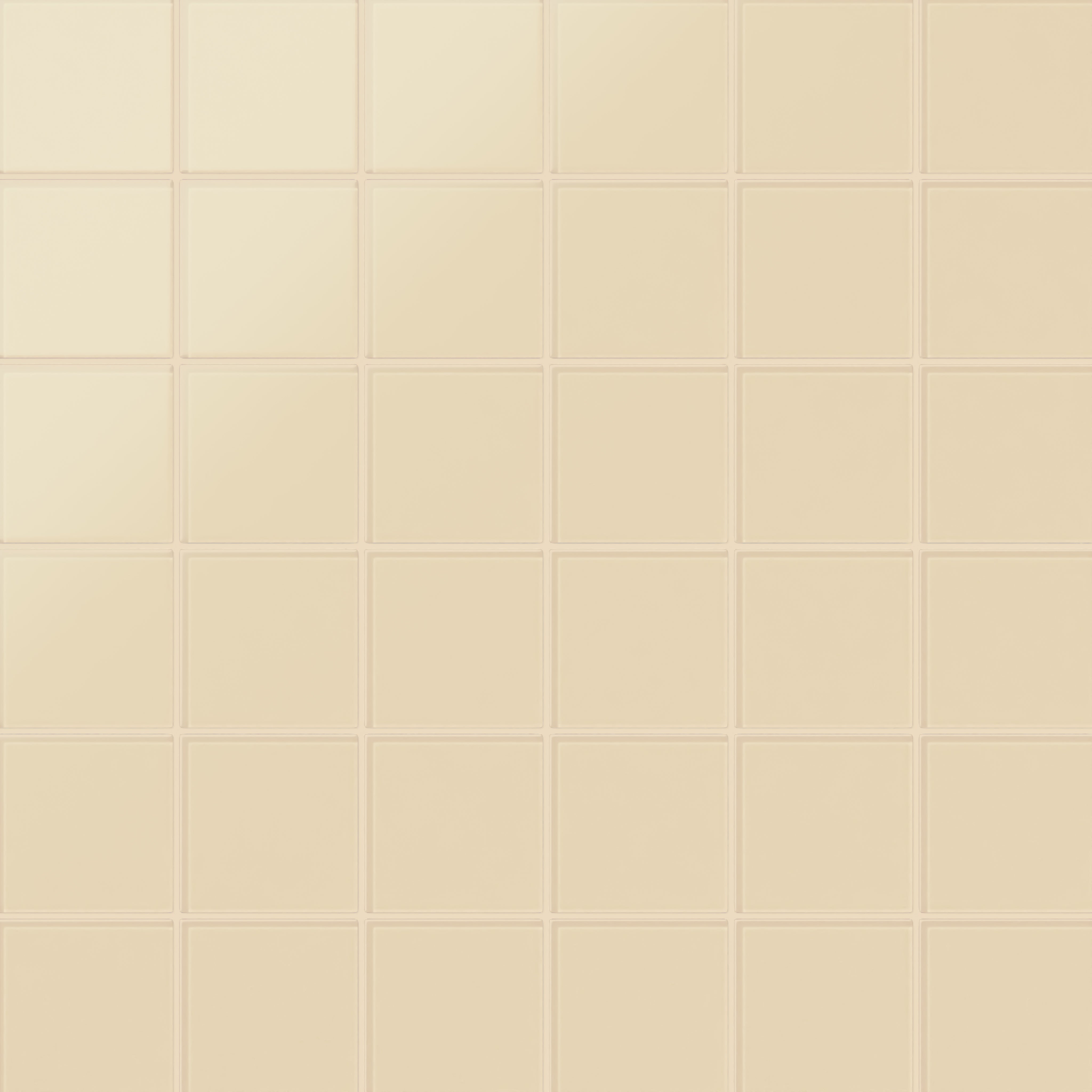 4x4 Glass Tile in Chickadee Matte