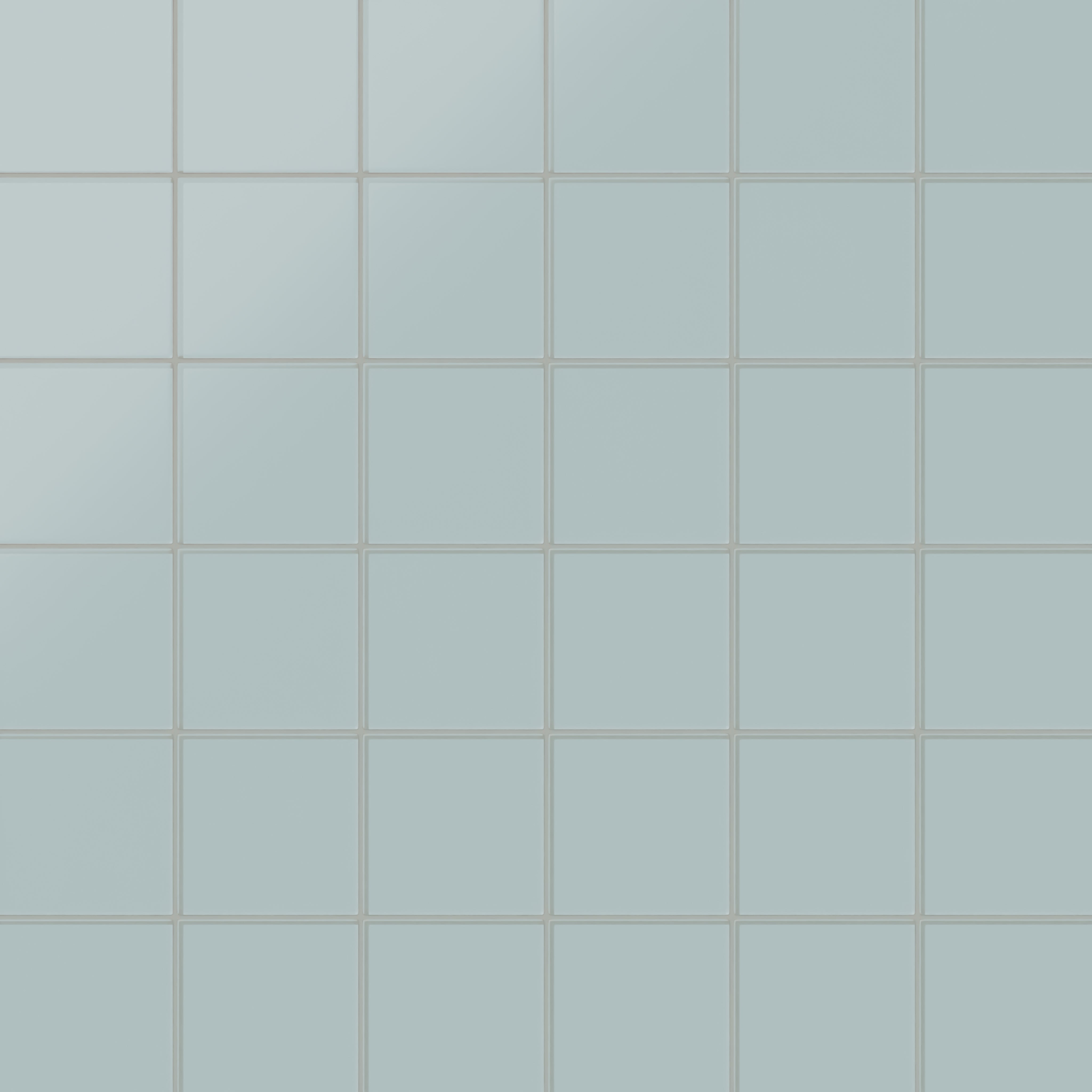 6x6 Glass Tile in Great Blue Heron Matte