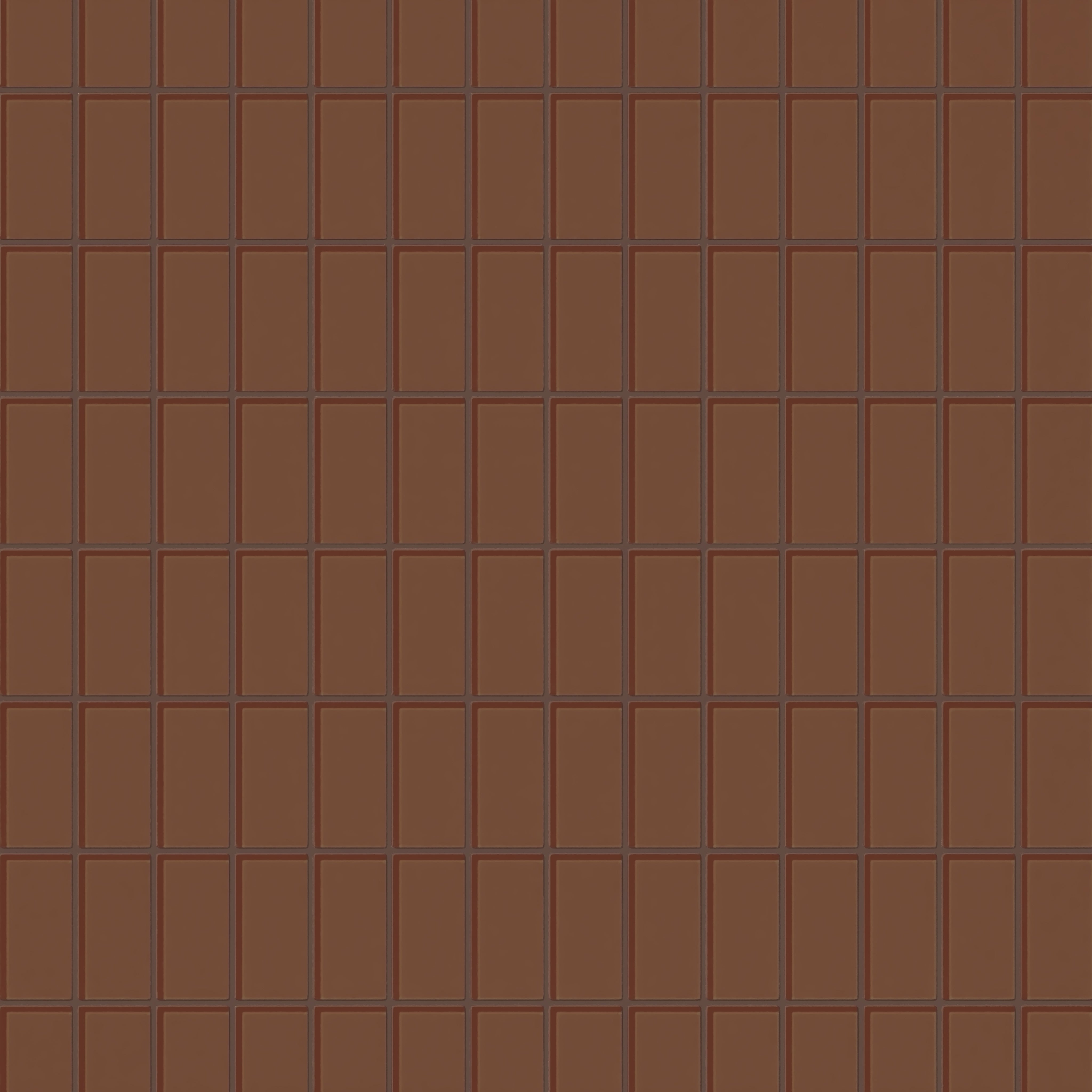 2x4 Straight Set Sheeted Glass Mosaic Tile in Kestrel Gloss