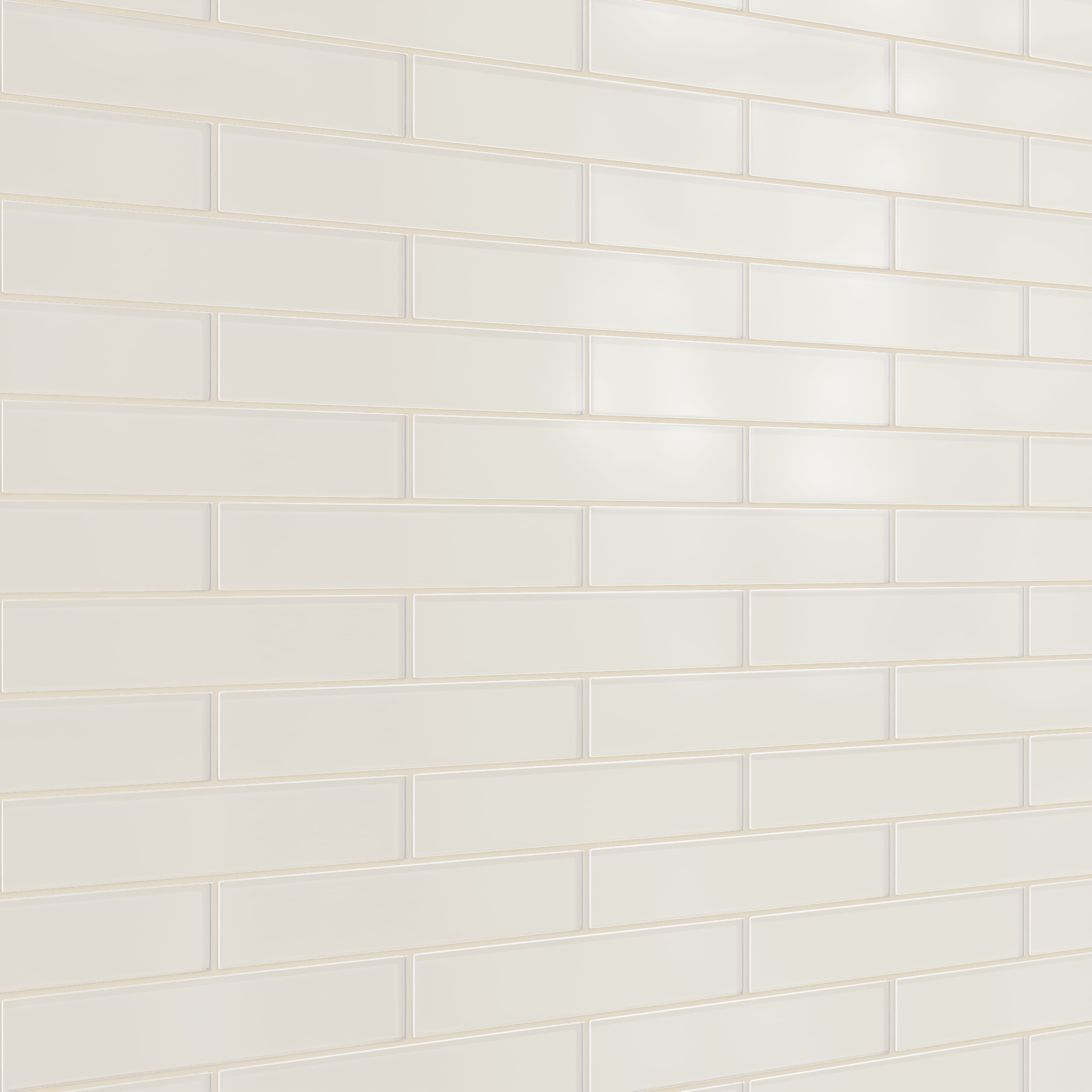 Factory Sale 2x12 Glass Tile in Dove Matte