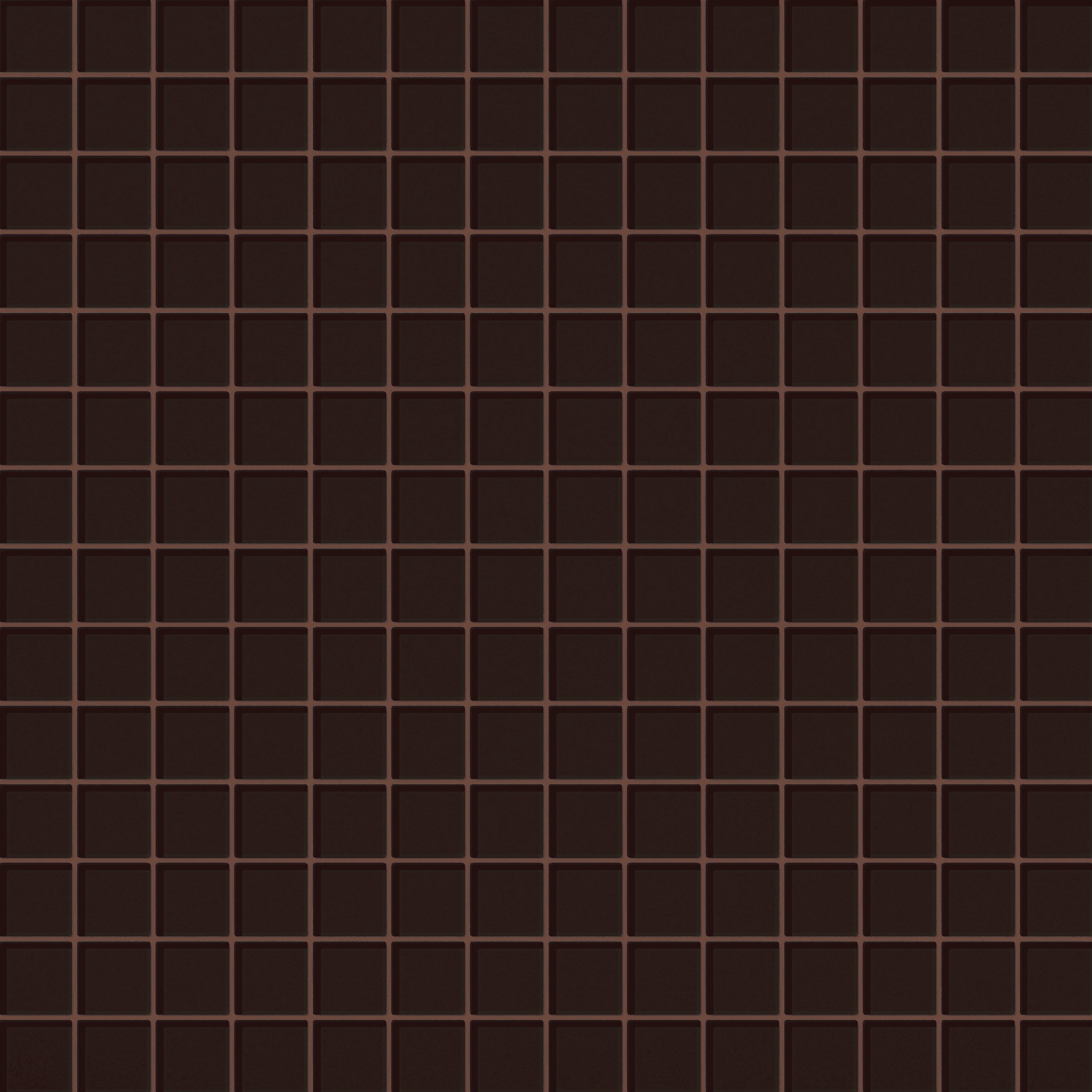 2x2 Straight Set Sheeted Glass Mosaic Tile in Nighthawk Gloss