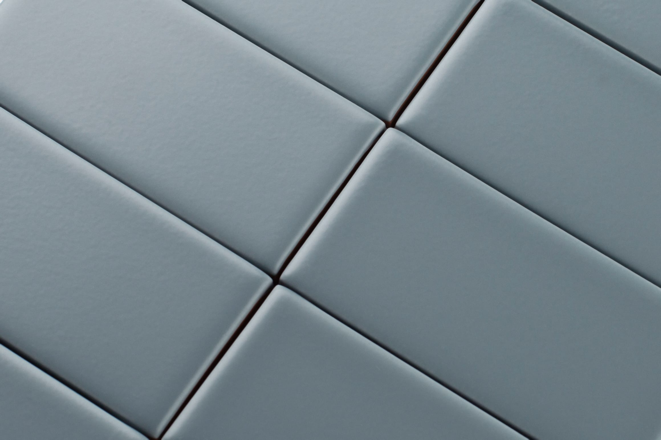 3" Triangle Sheeted - Quadrant Original Ceramic Mosaic Tile in Nautical Matte