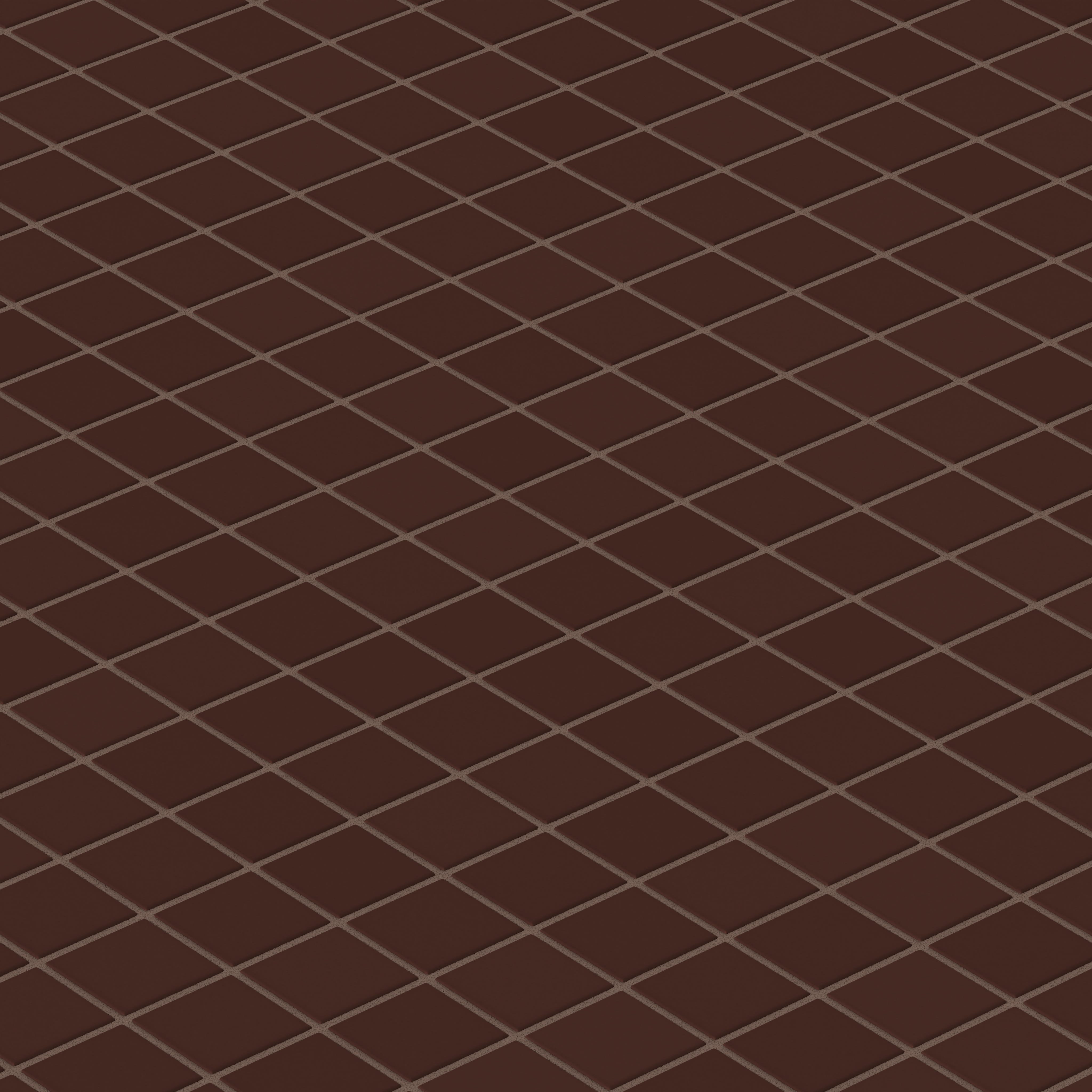 Quick Ship 2x2 Straight Set Sheeted Original Ceramic Mosaic Tile in Garnet Matte