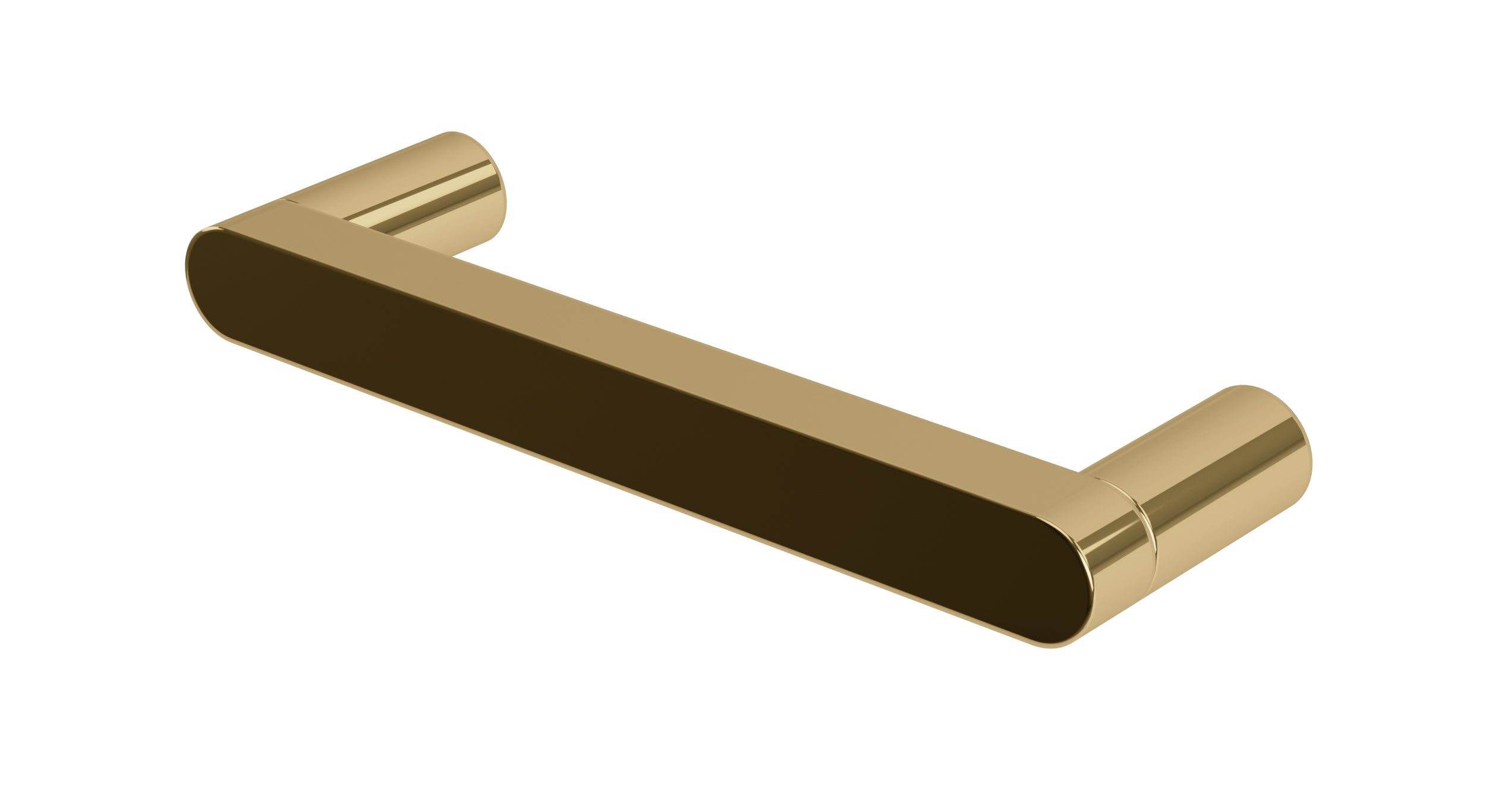 Foundry Cabinet Pull 4" in Polished Brass