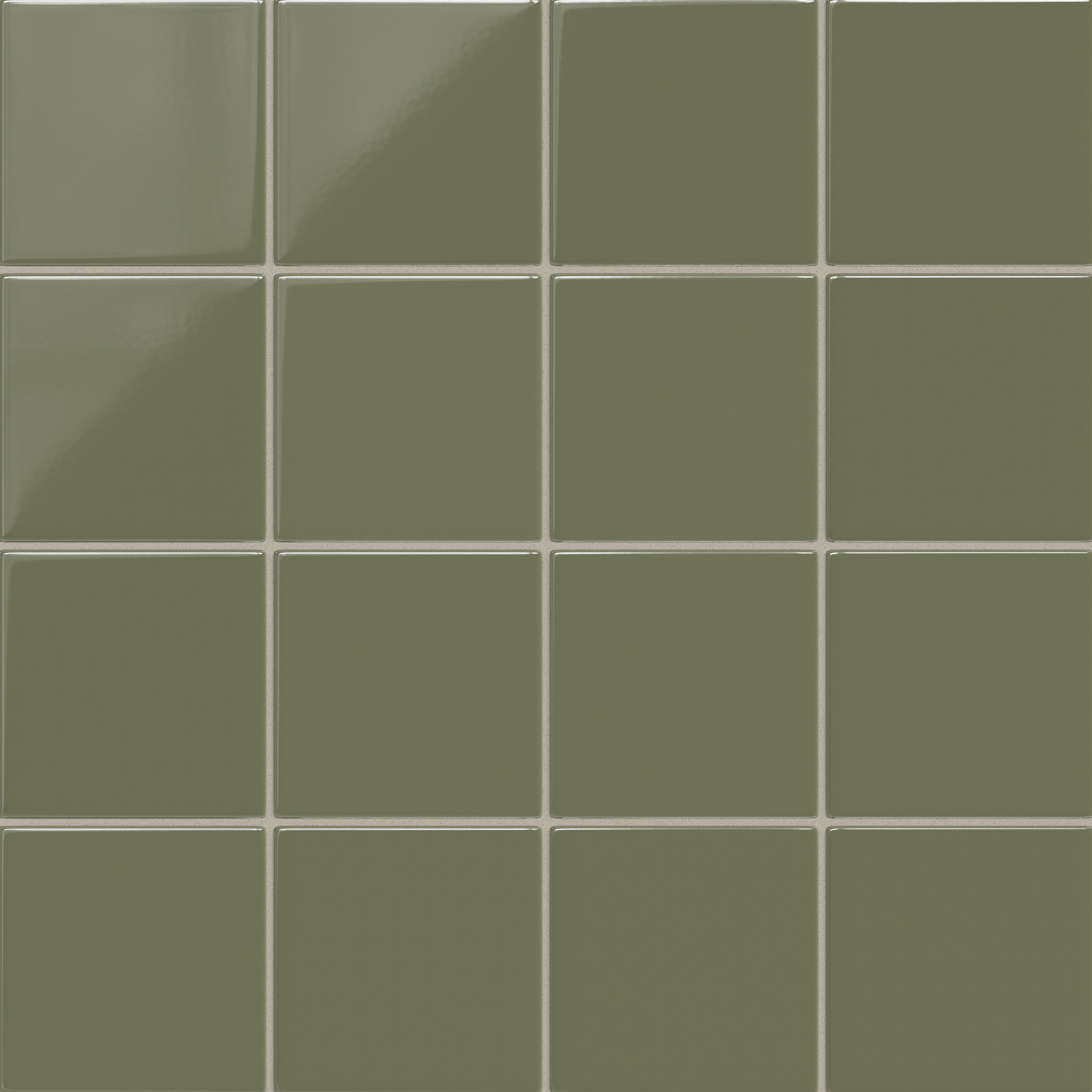 6x6 Original Ceramic Tile in Peabody Gloss