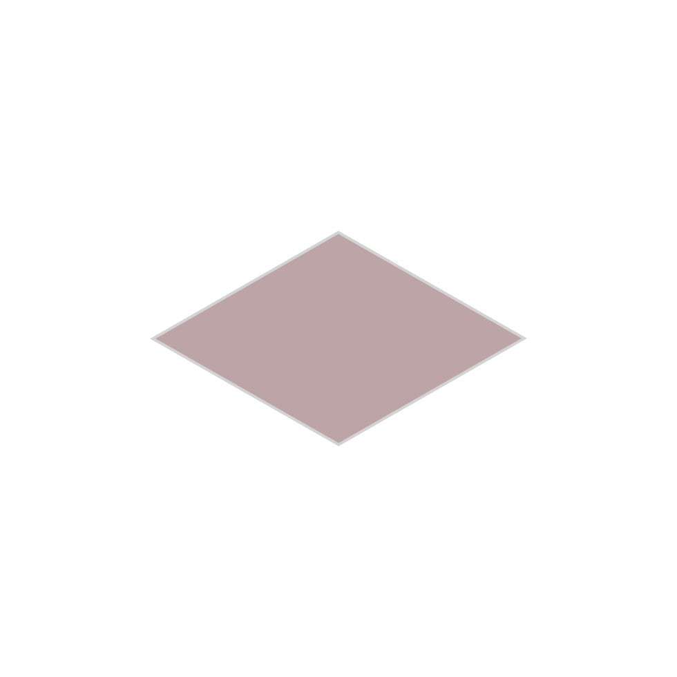 Large Diamond Original Ceramic Tile in Painted Sky Matte