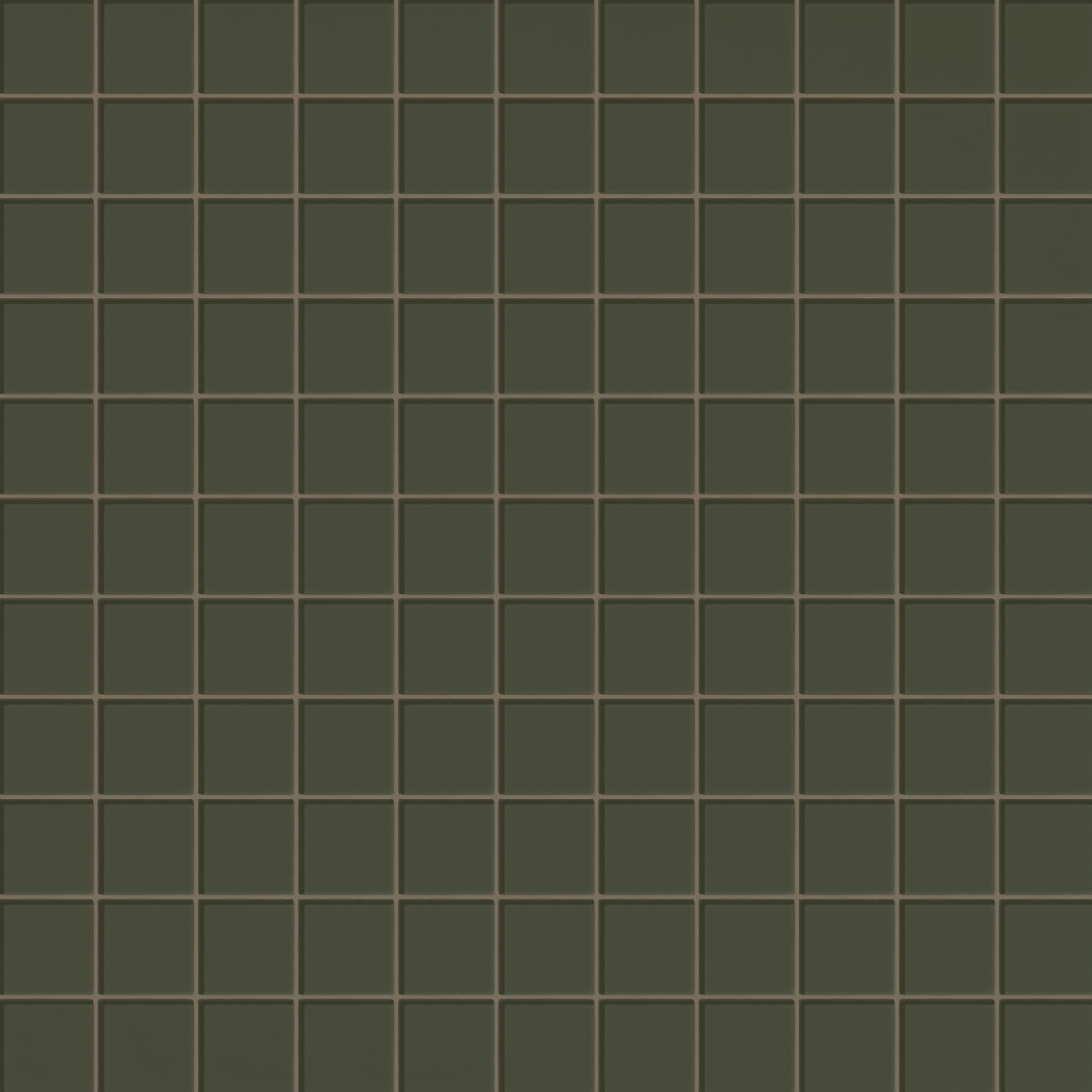 3x3 Straight Set Sheeted Glass Mosaic Tile in Roadrunner Gloss