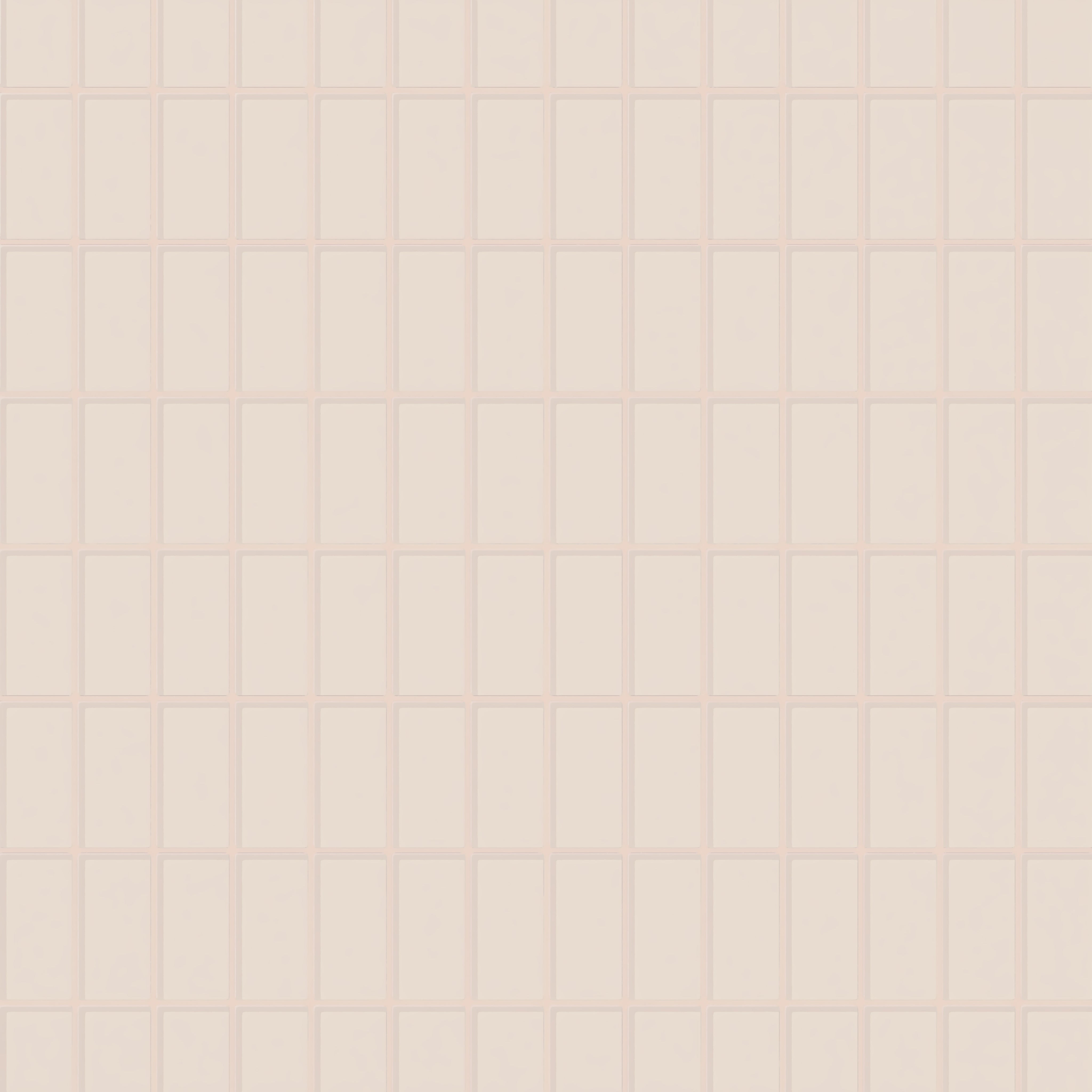 2x4 Straight Set Sheeted Glass Mosaic Tile in Sandpiper Gloss