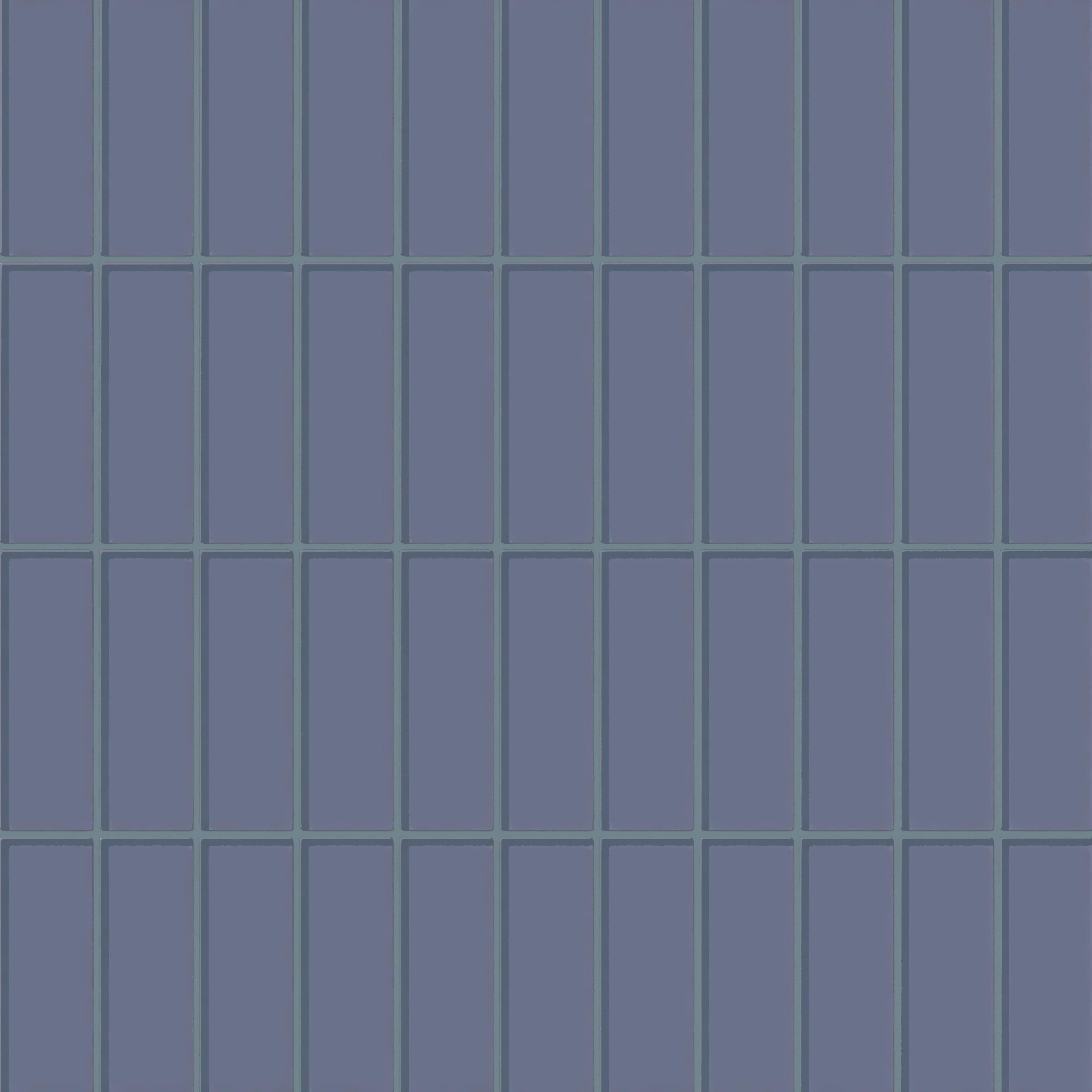 2x6 Glass Tile in Nuthatch Gloss