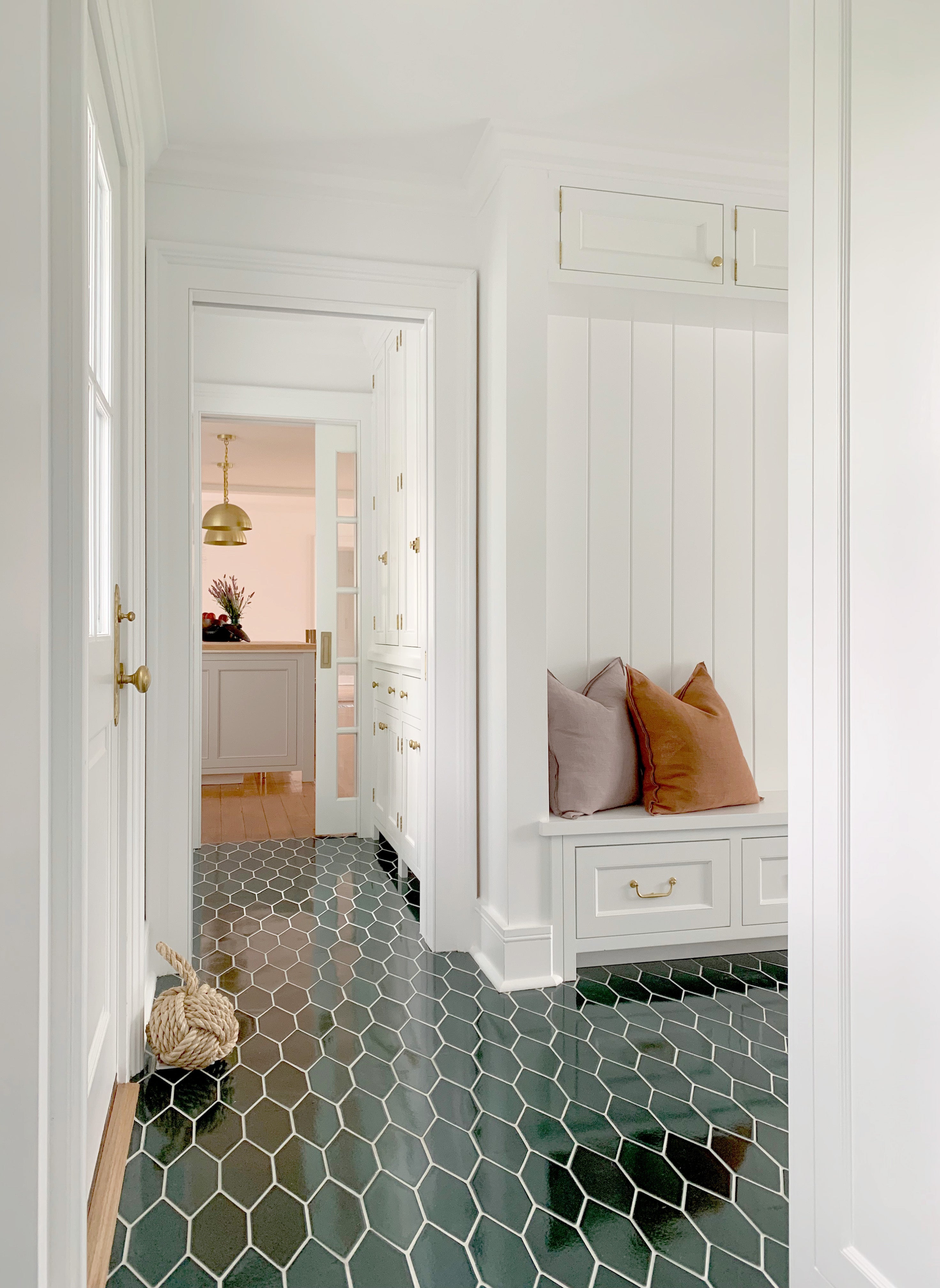 Picket Original Ceramic Tile in Evergreen Gloss