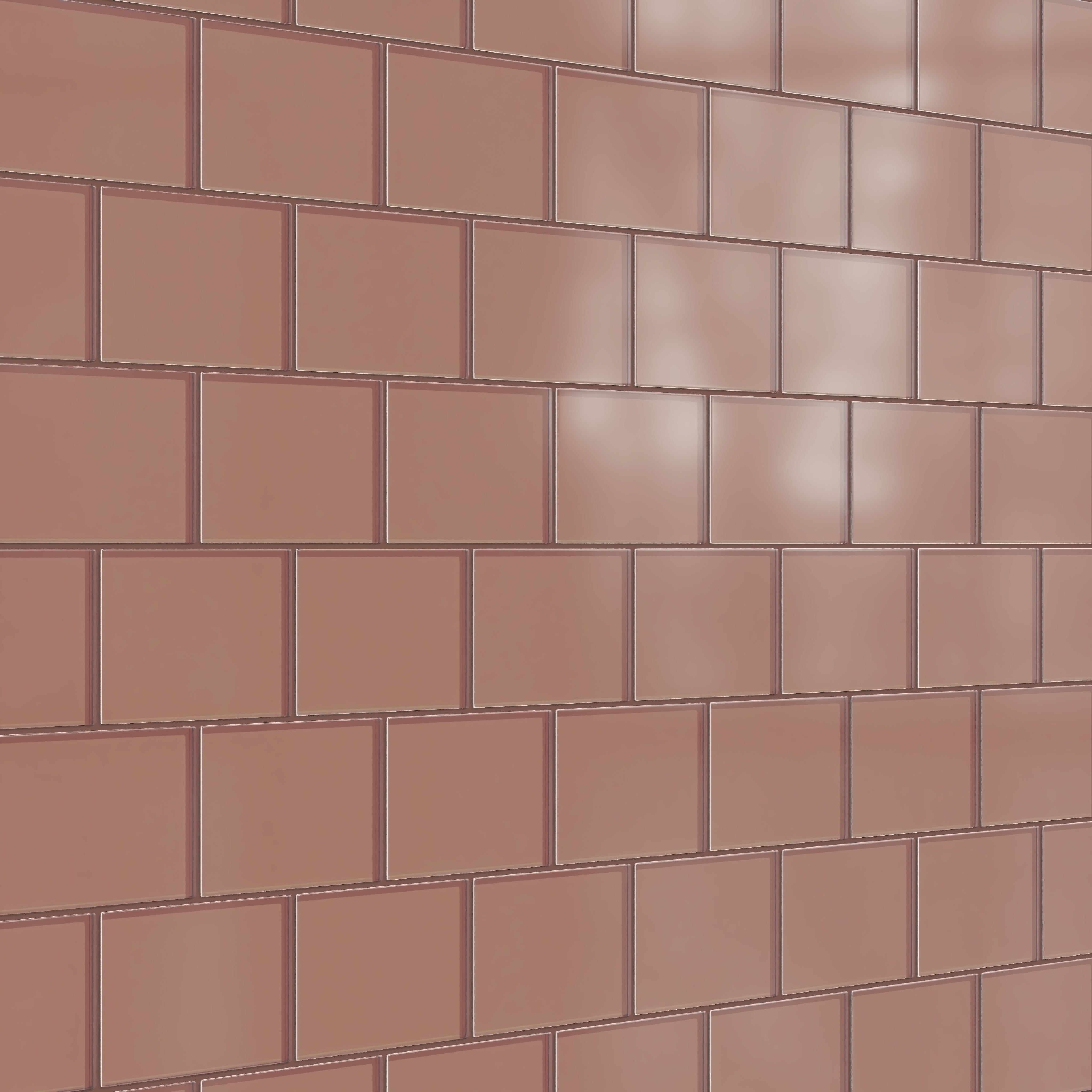 4x6 Glass Tile in Flicker Matte