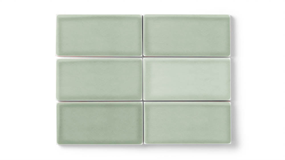 Rosemary彩 商品 Rosemary 4x8 Gloss Original Ceramic Tile - Fireclay Tile